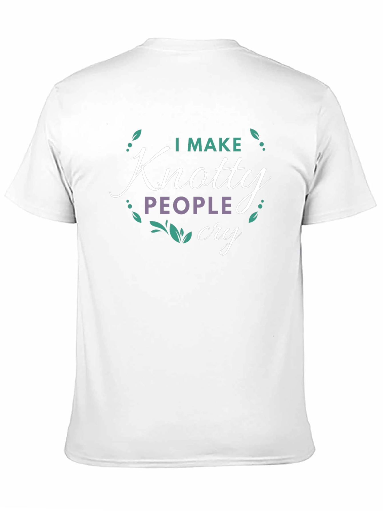 I Make Knotty People Cry Black T-Shirt