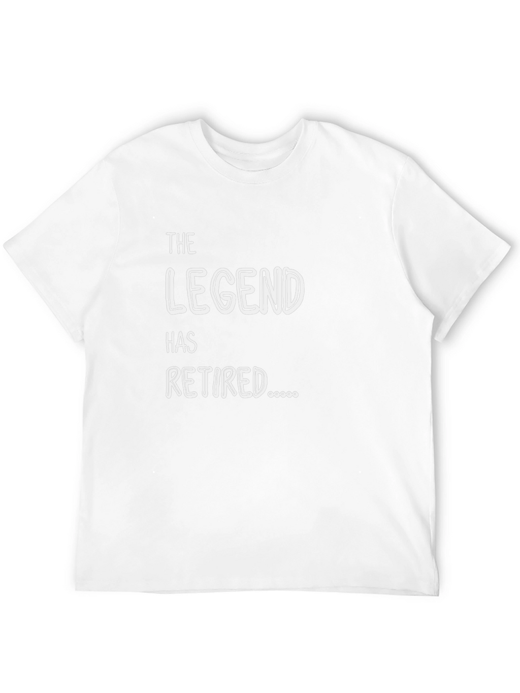 The Legend Has Retired T-Shirt - Funny Retirement Gift