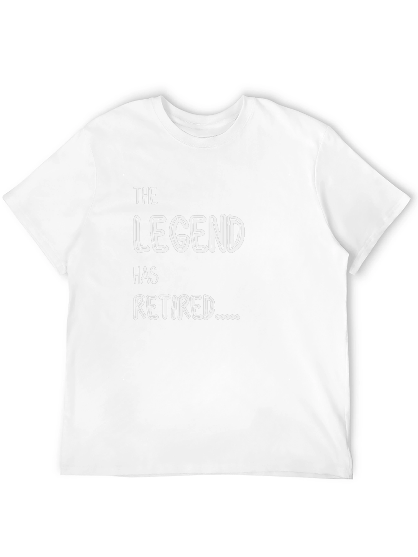 The Legend Has Retired T-Shirt - Funny Retirement Gift