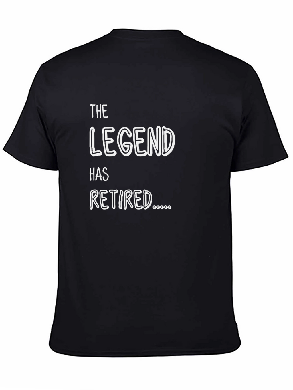 The Legend Has Retired T-Shirt - Funny Retirement Gift