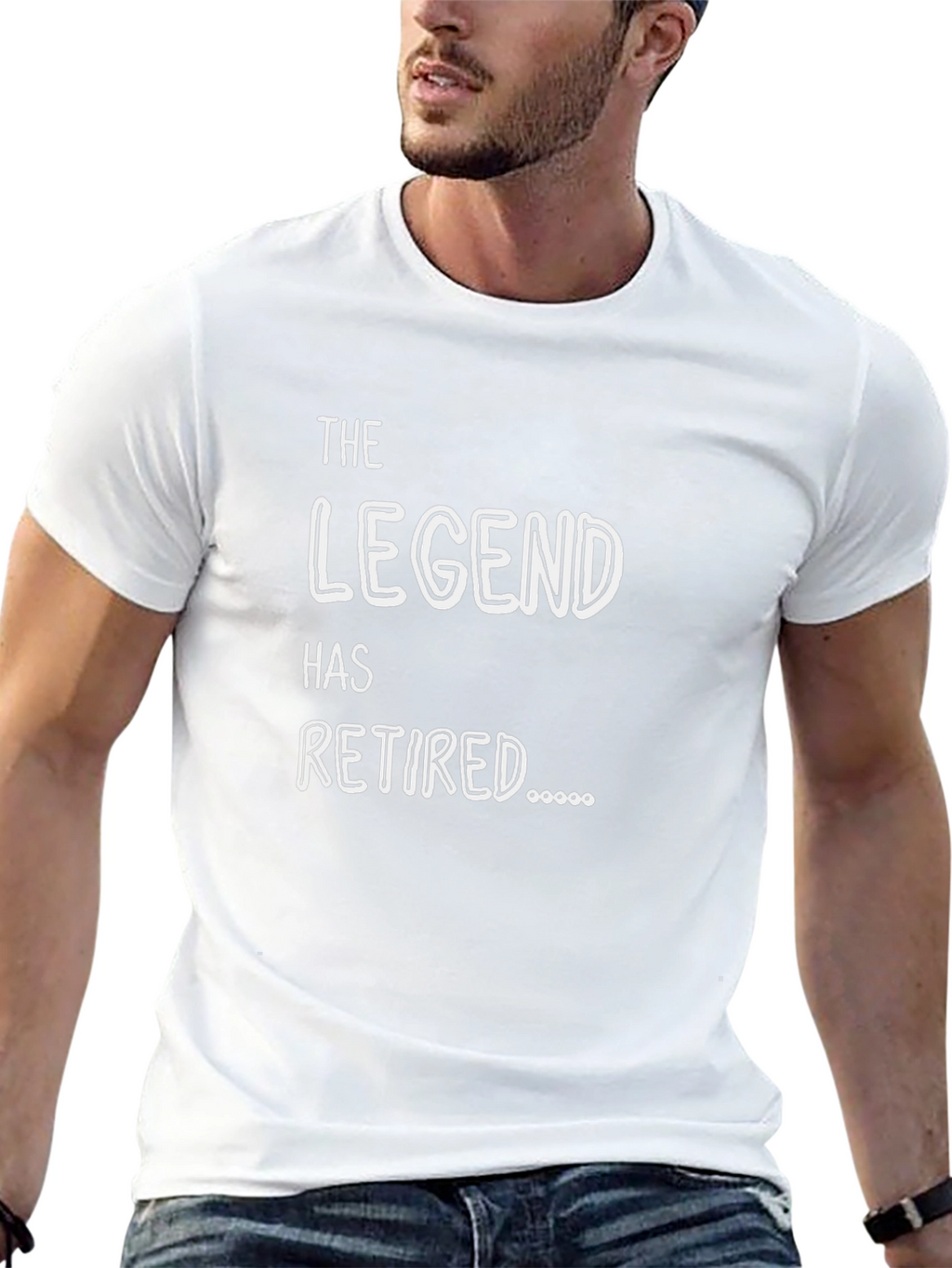 The Legend Has Retired T-Shirt - Funny Retirement Gift