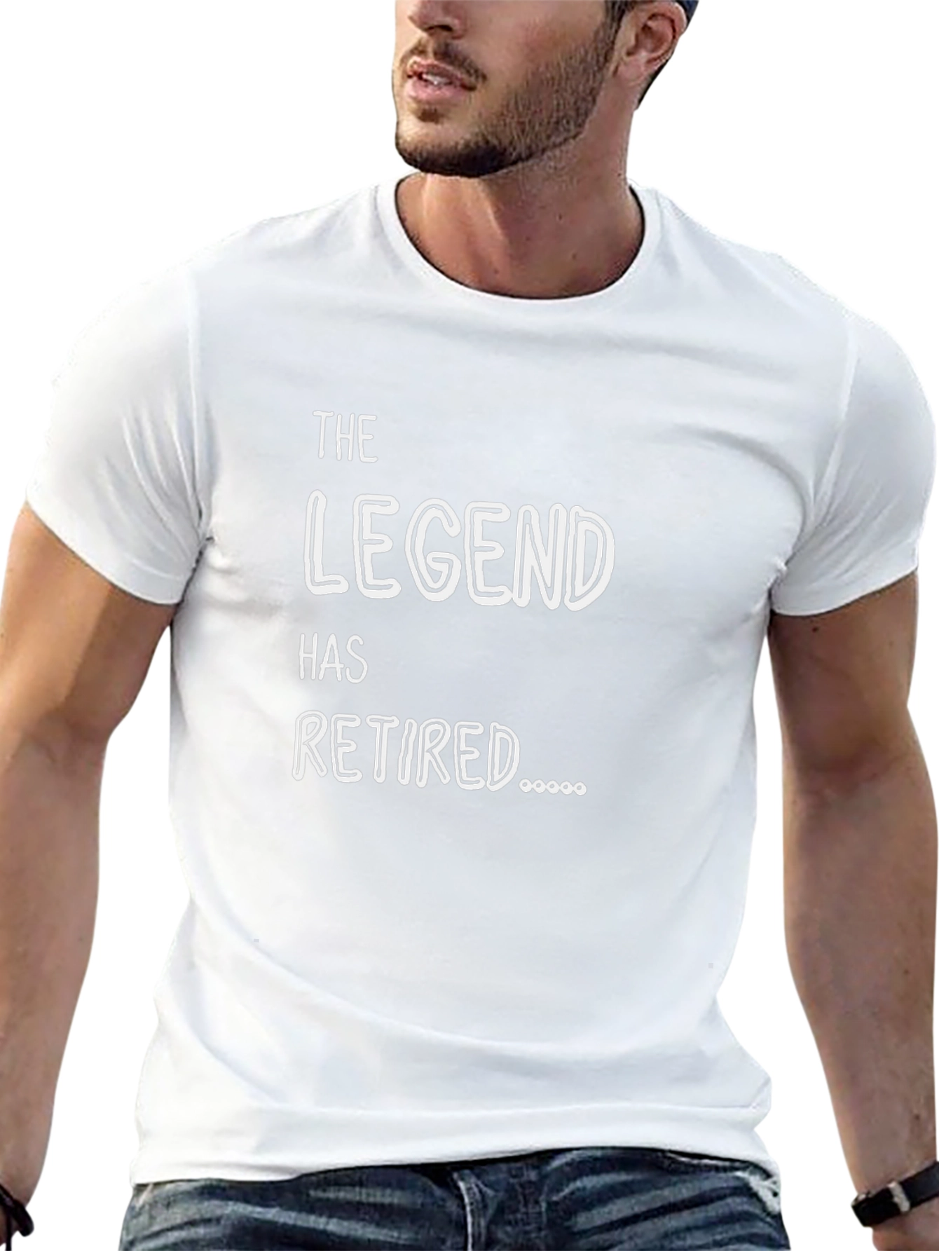 The Legend Has Retired T-Shirt - Funny Retirement Gift
