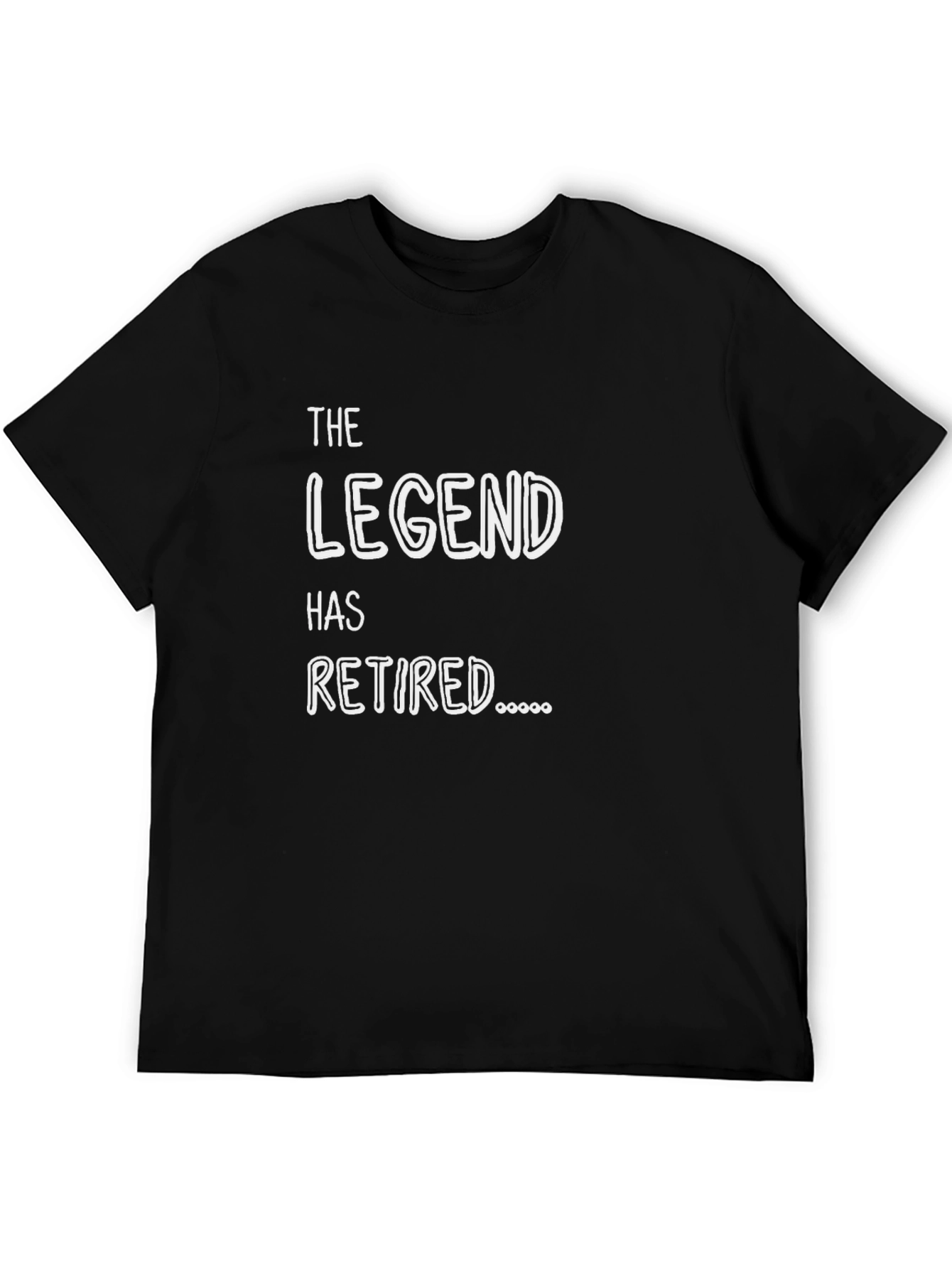 The Legend Has Retired T-Shirt - Funny Retirement Gift