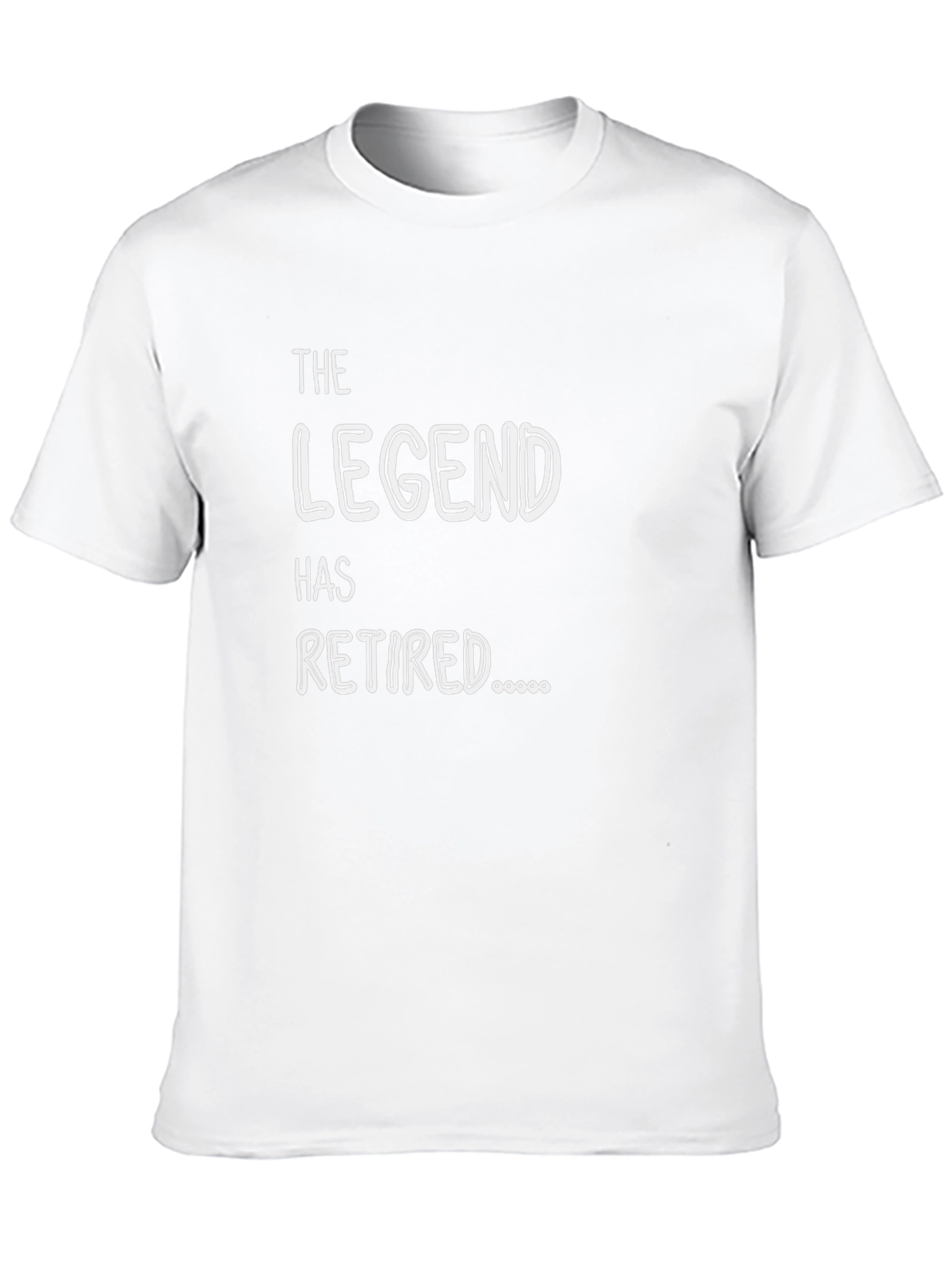 The Legend Has Retired T-Shirt - Funny Retirement Gift