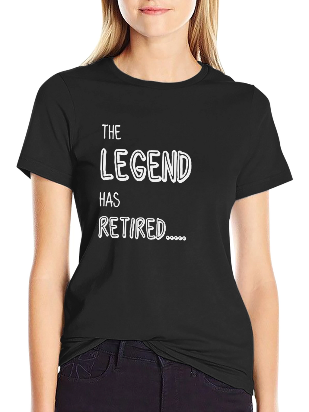 The Legend Has Retired T-Shirt - Funny Retirement Gift