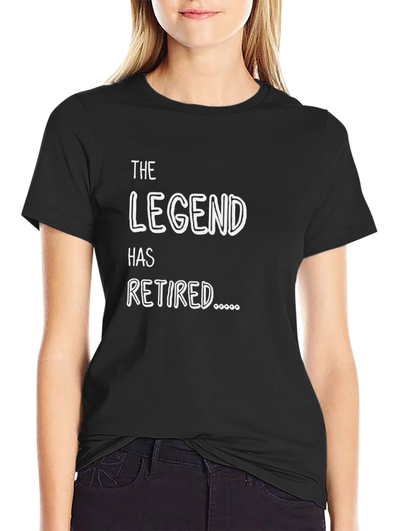 The Legend Has Retired T-Shirt - Funny Retirement Gift