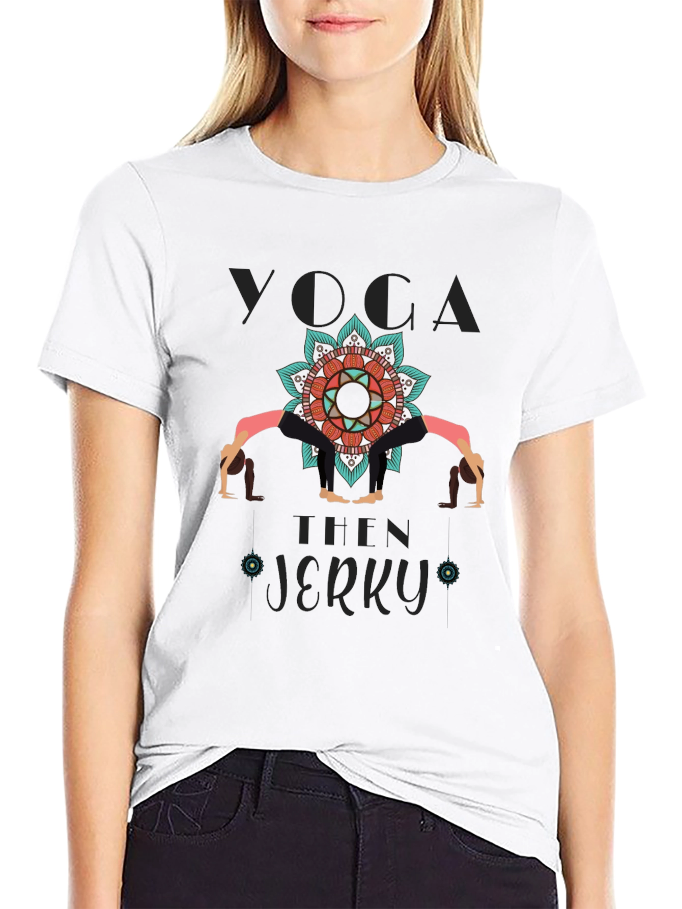 Yoga and Teen Jerky T-Shirt