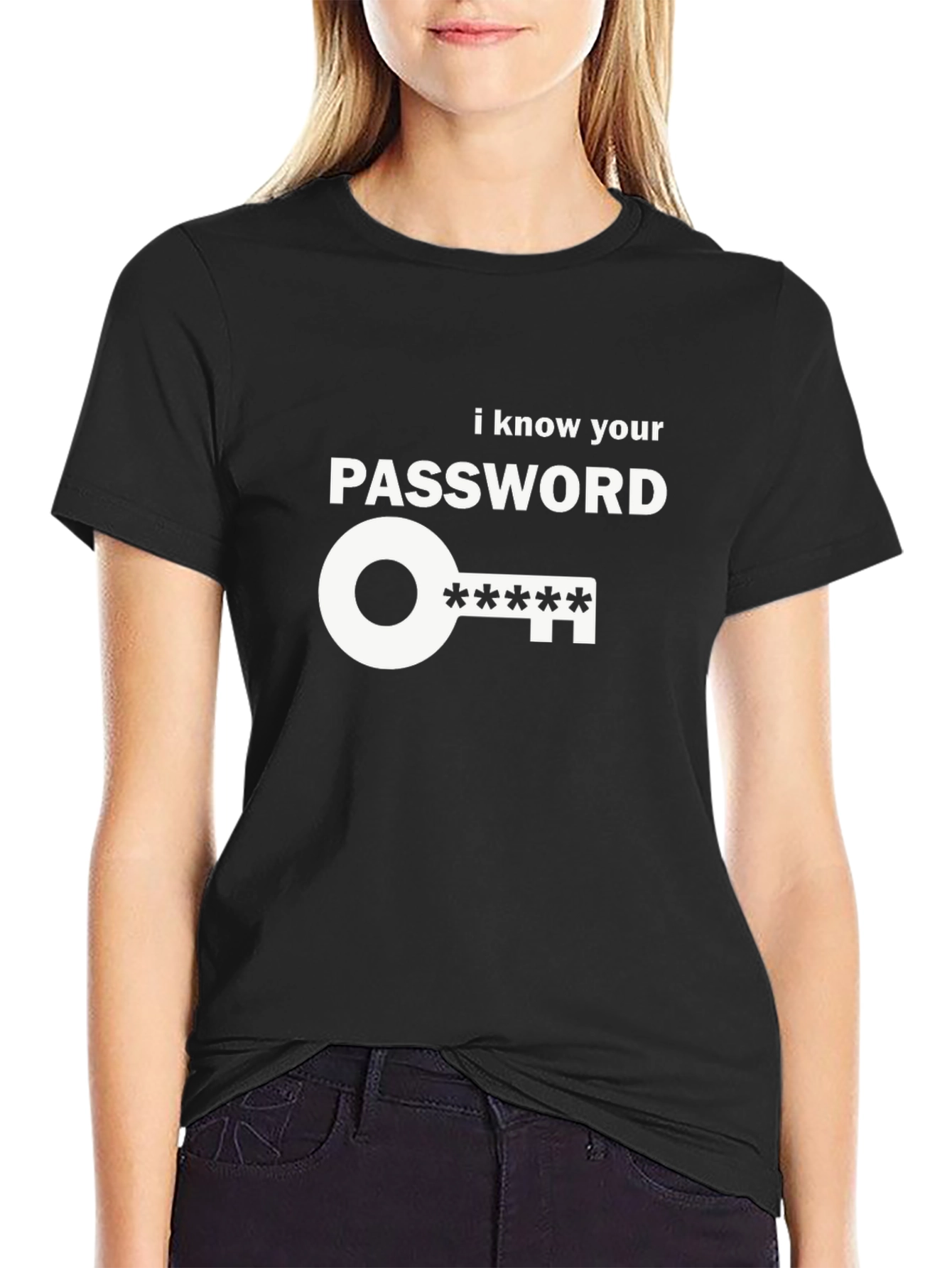 I Know Your Password Graphic Tee