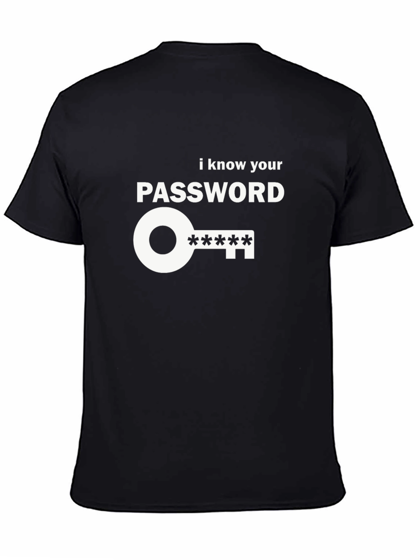 I Know Your Password Graphic Tee