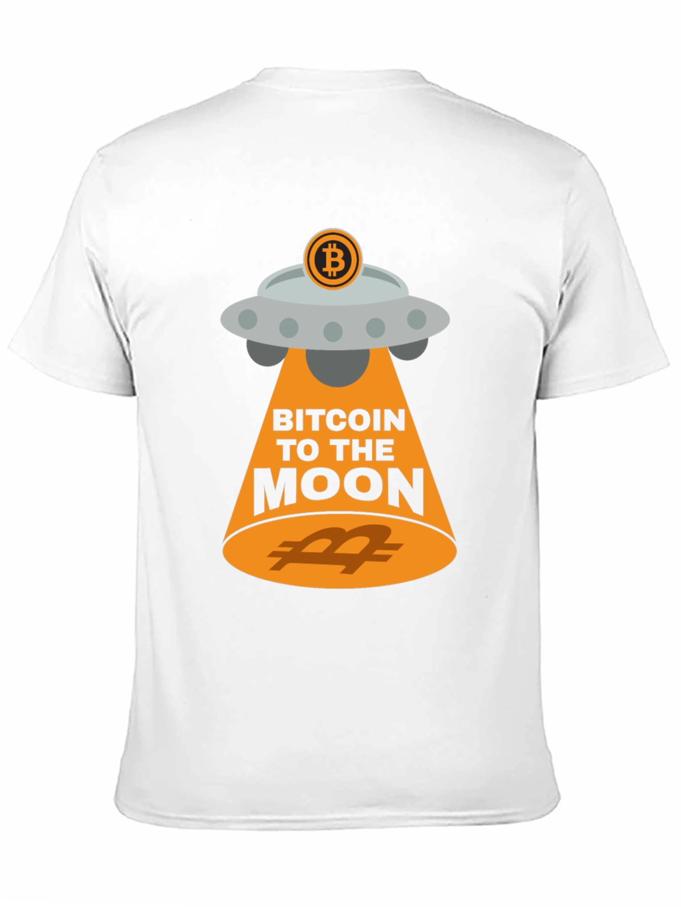 Bitcoin to the Moon Graphic T-Shirt