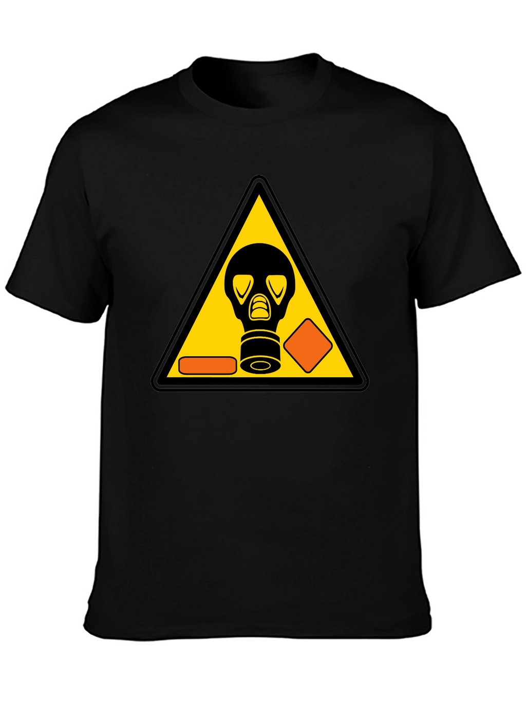 Hazard Gas Mask Graphic T-Shirt