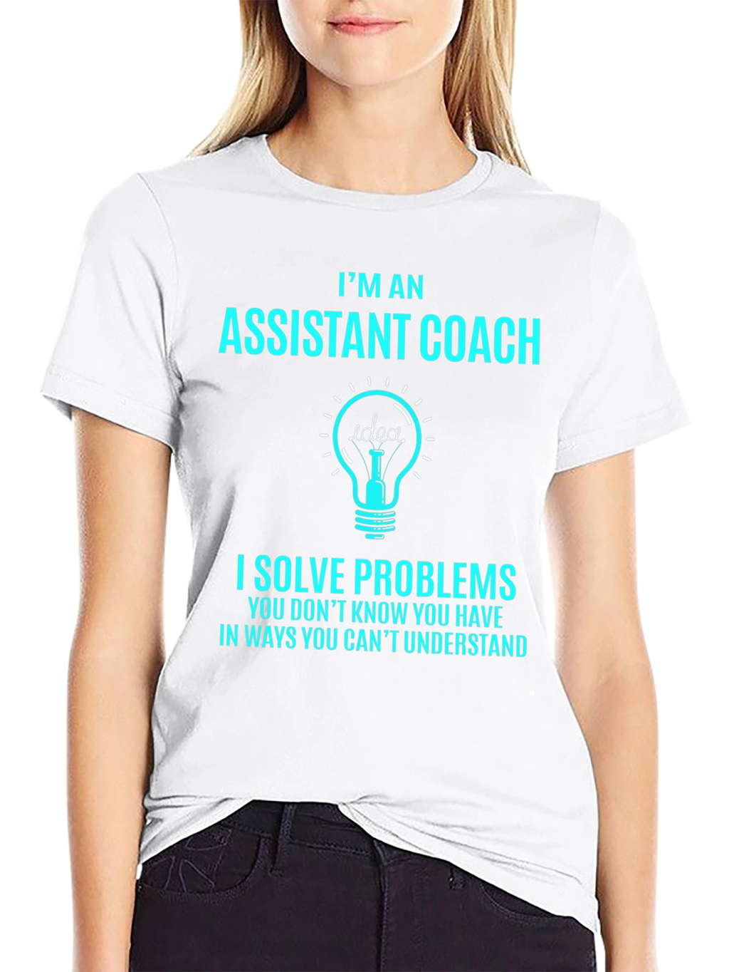Assistant Coach Idea Light Bulb T-Shirt