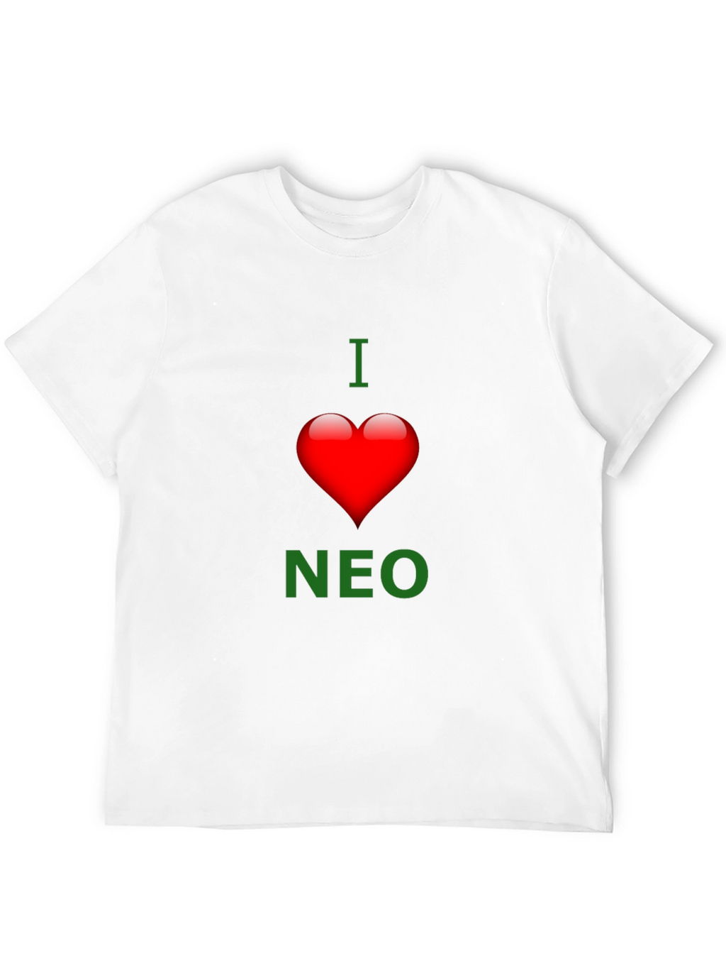 I Heart Neo T-Shirt - Black
