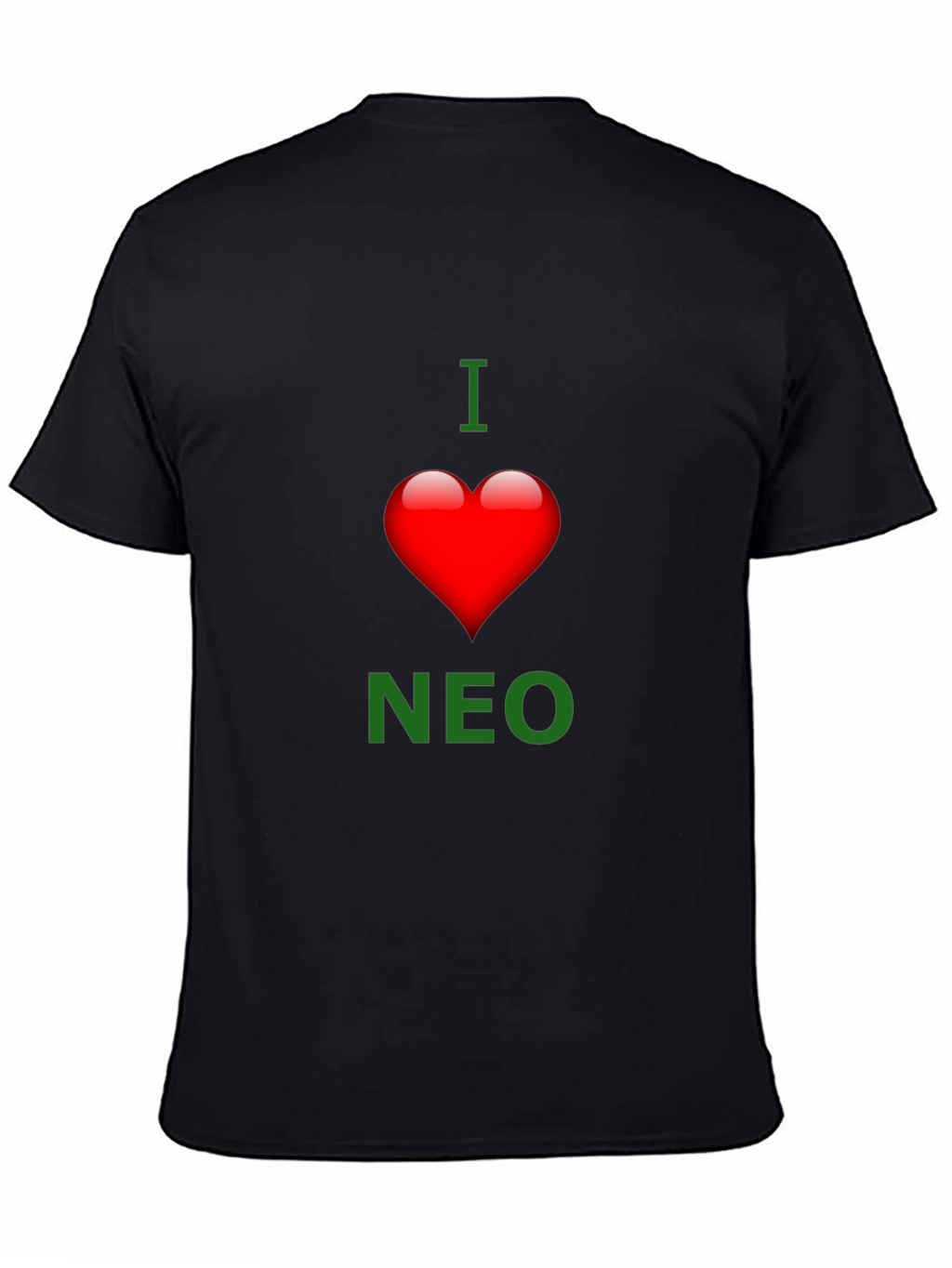I Heart Neo T-Shirt - Black