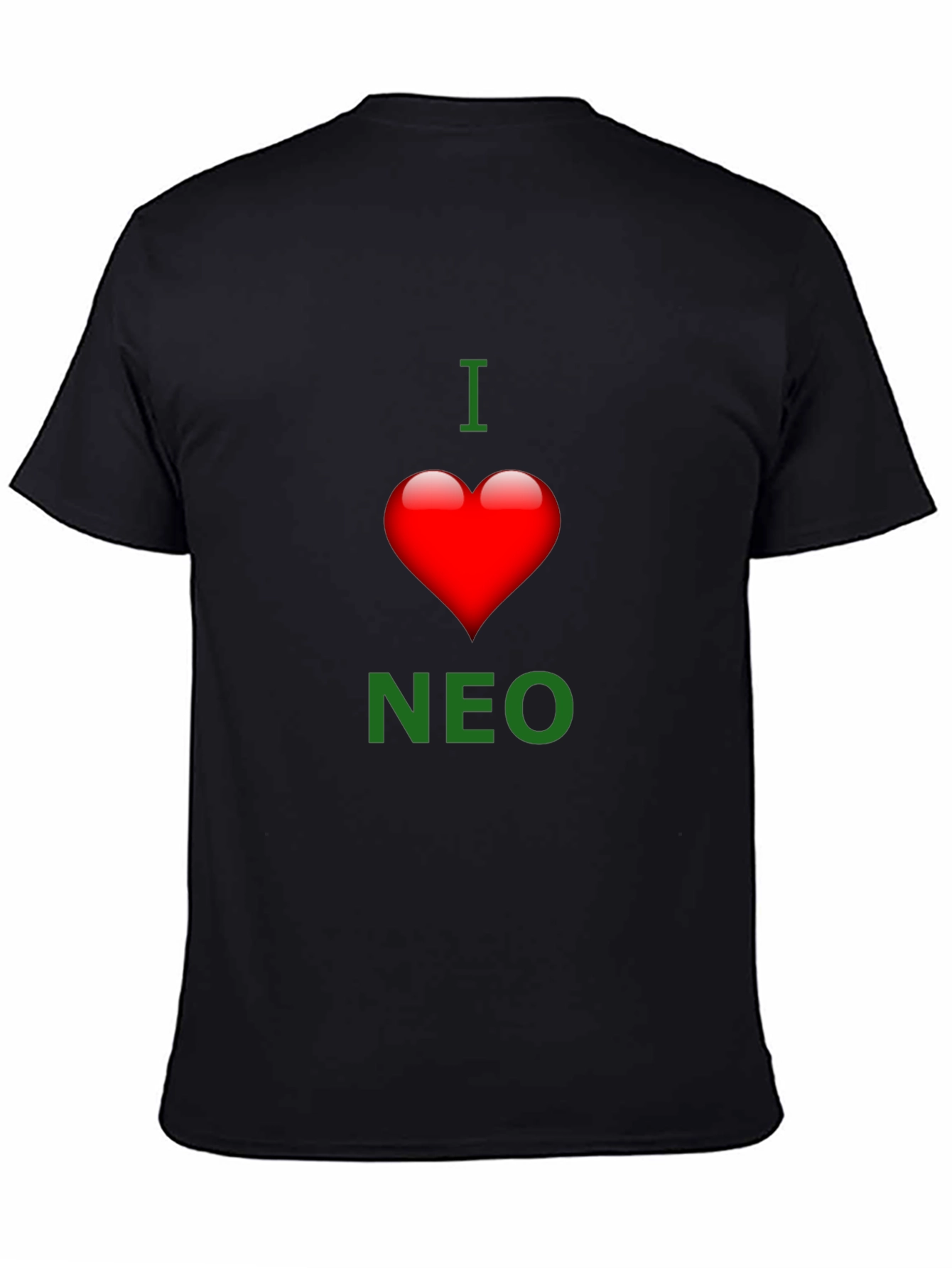 I Heart Neo T-Shirt - Black