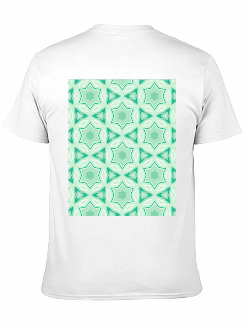 Patterned Graphic Print Tee