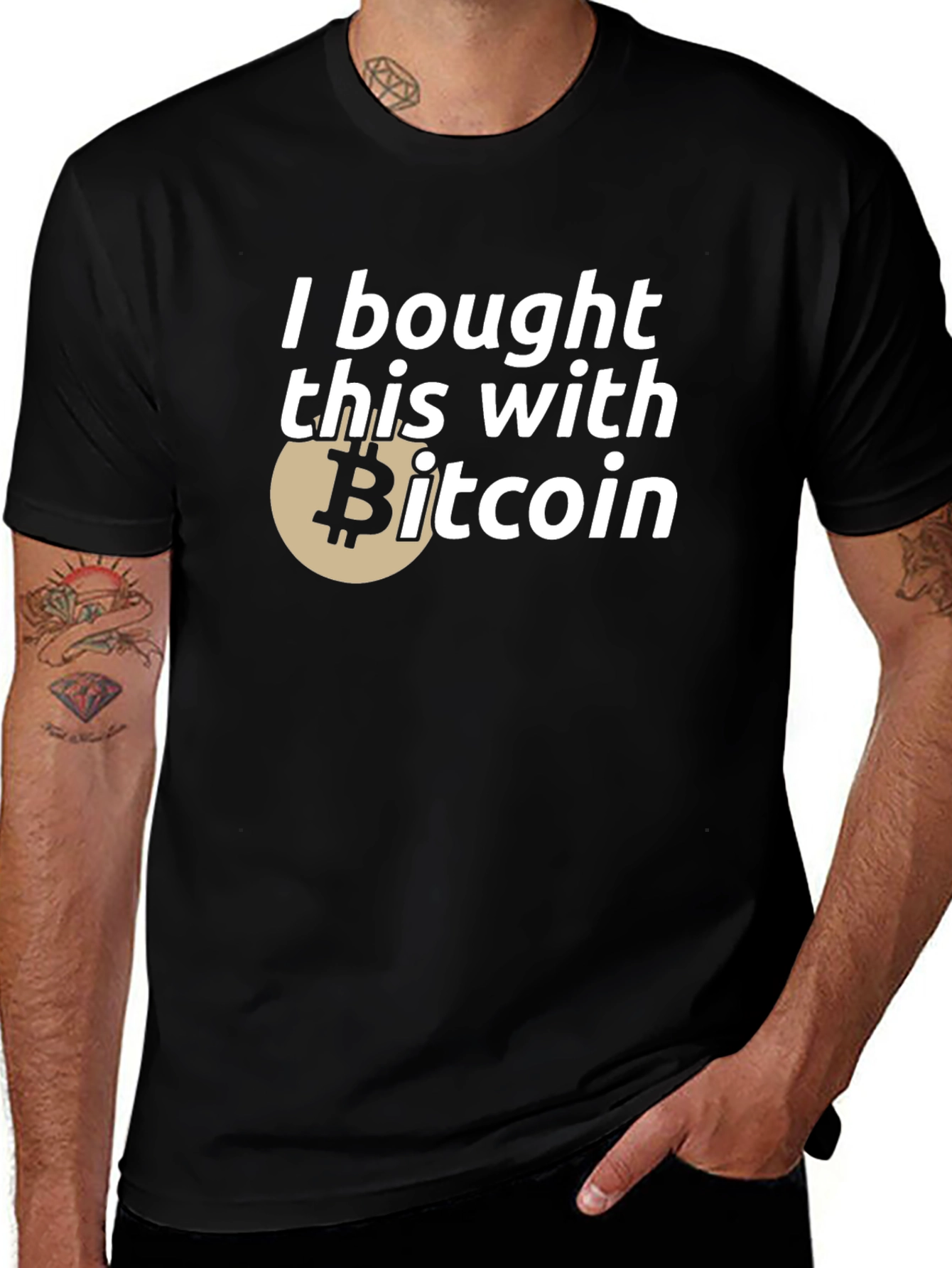 I Bought This With Bitcoin T-Shirt