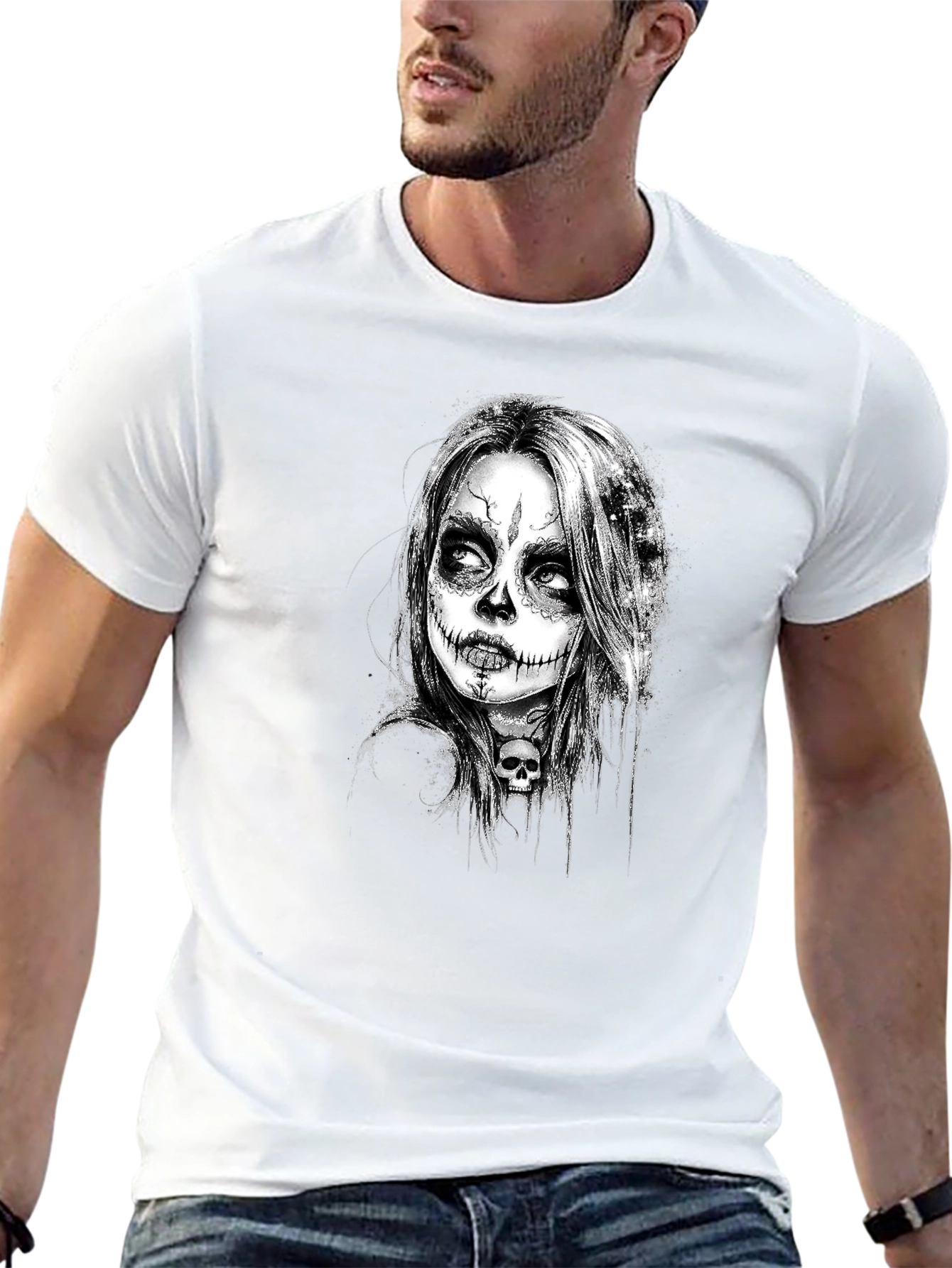 Day of the Dead Girl Black T-Shirt