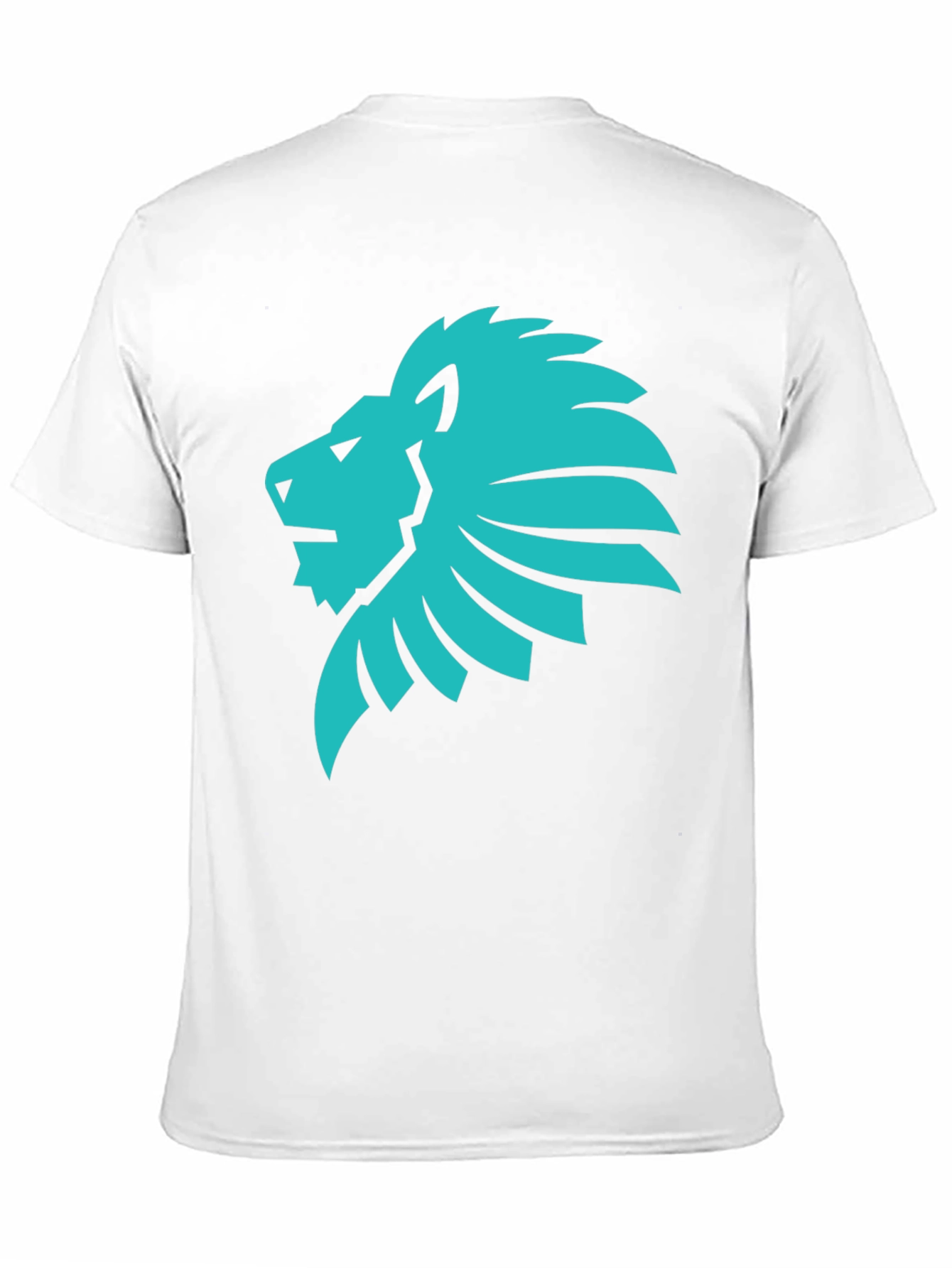 Lion Graphic Tee - Cool Black T-Shirt