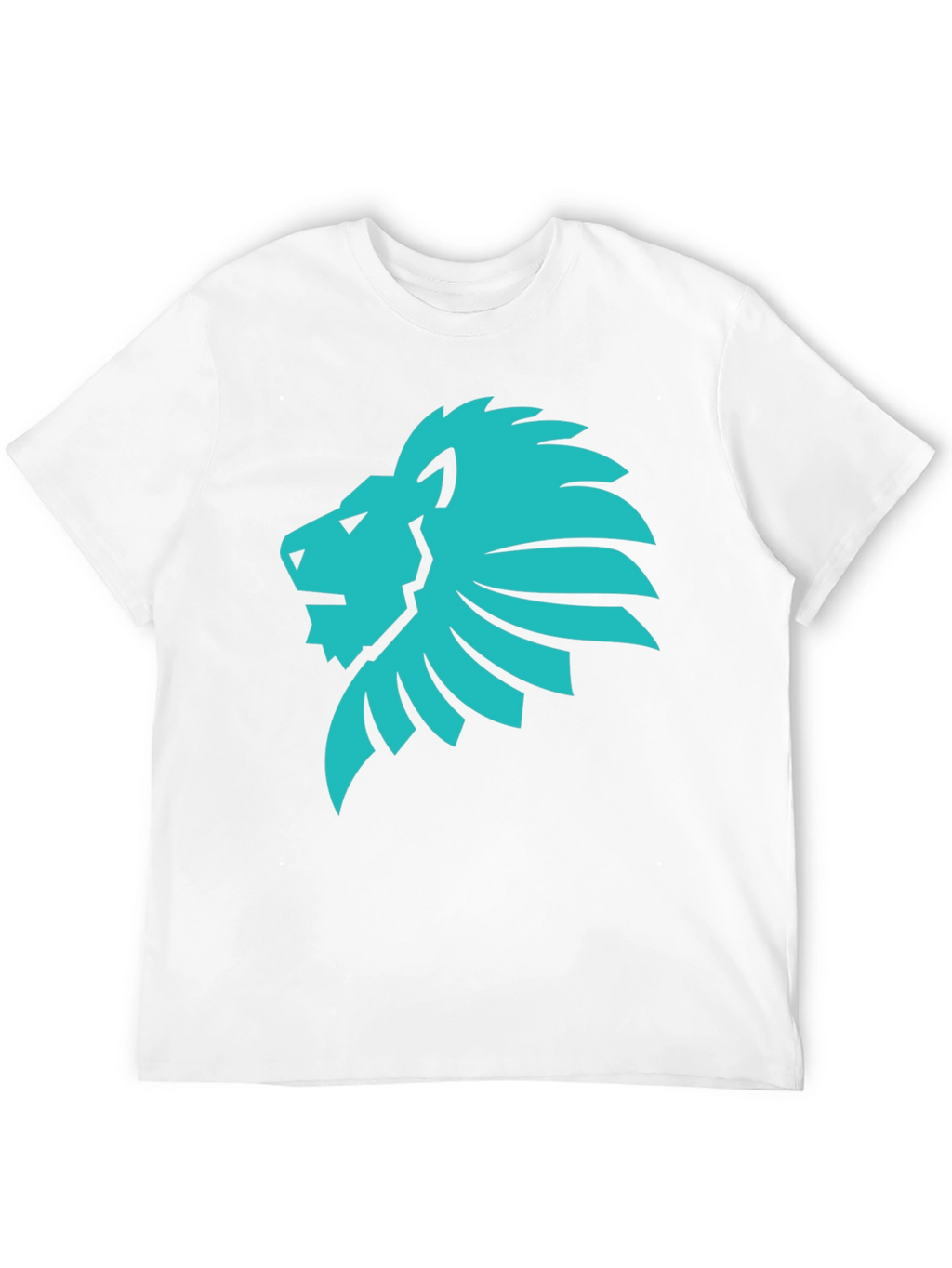 Lion Graphic Tee - Cool Black T-Shirt