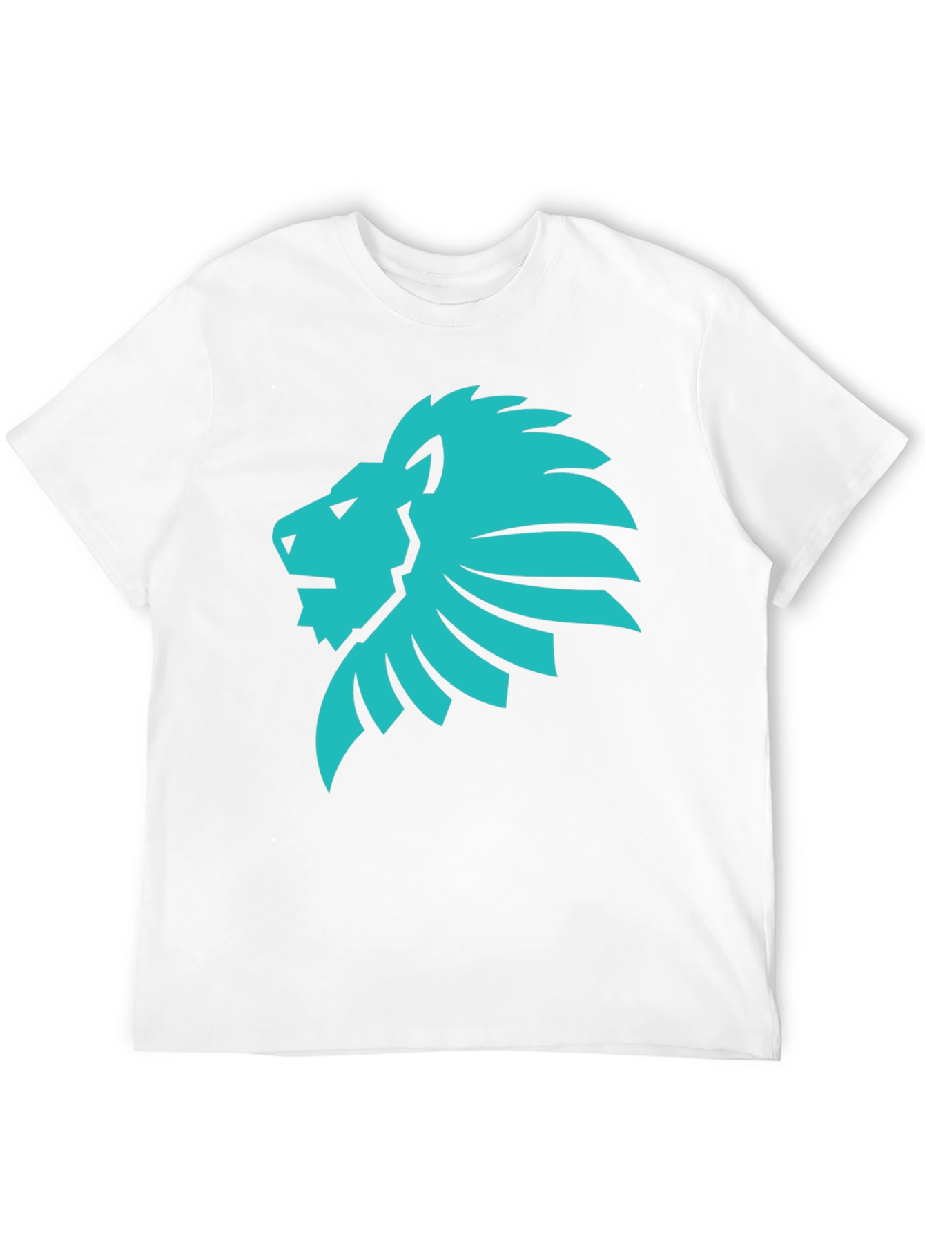 Lion Graphic Tee - Cool Black T-Shirt
