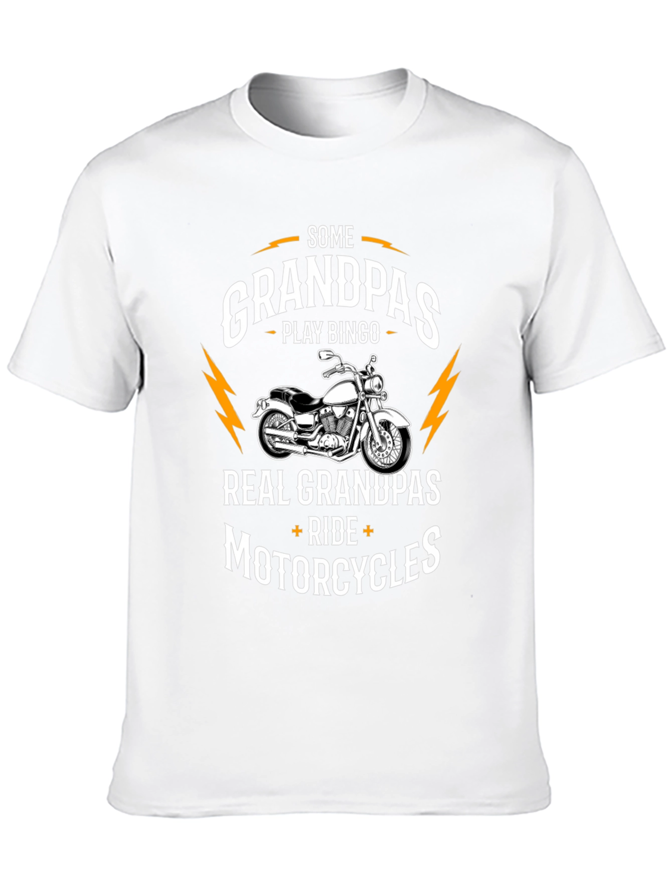Grandpa Motorcycle T-Shirt - Ride in Style!