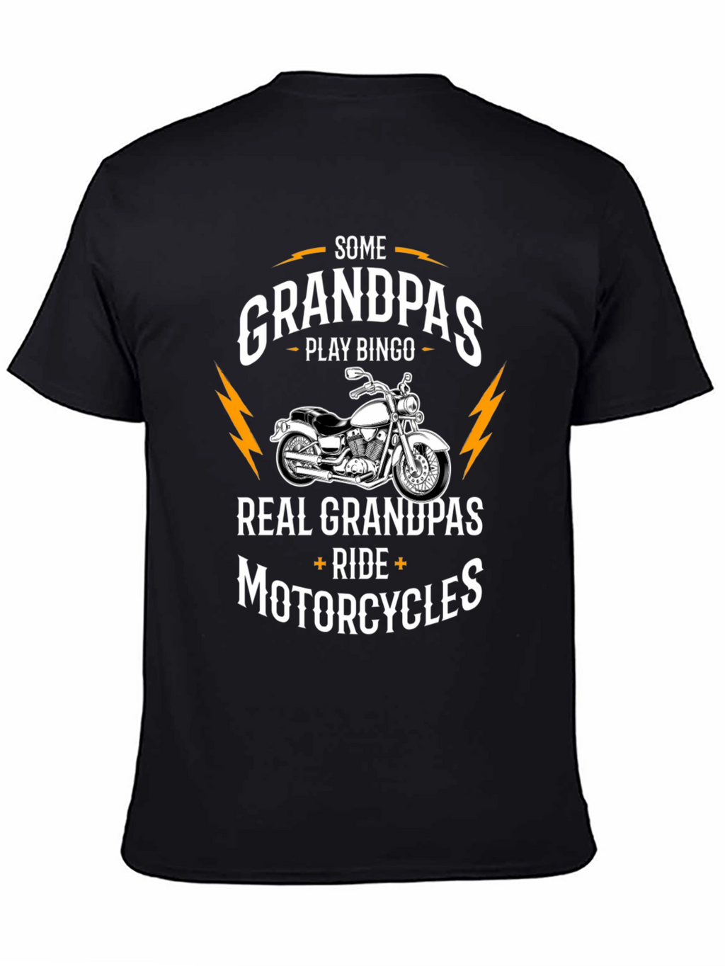 Grandpa Motorcycle T-Shirt - Ride in Style!