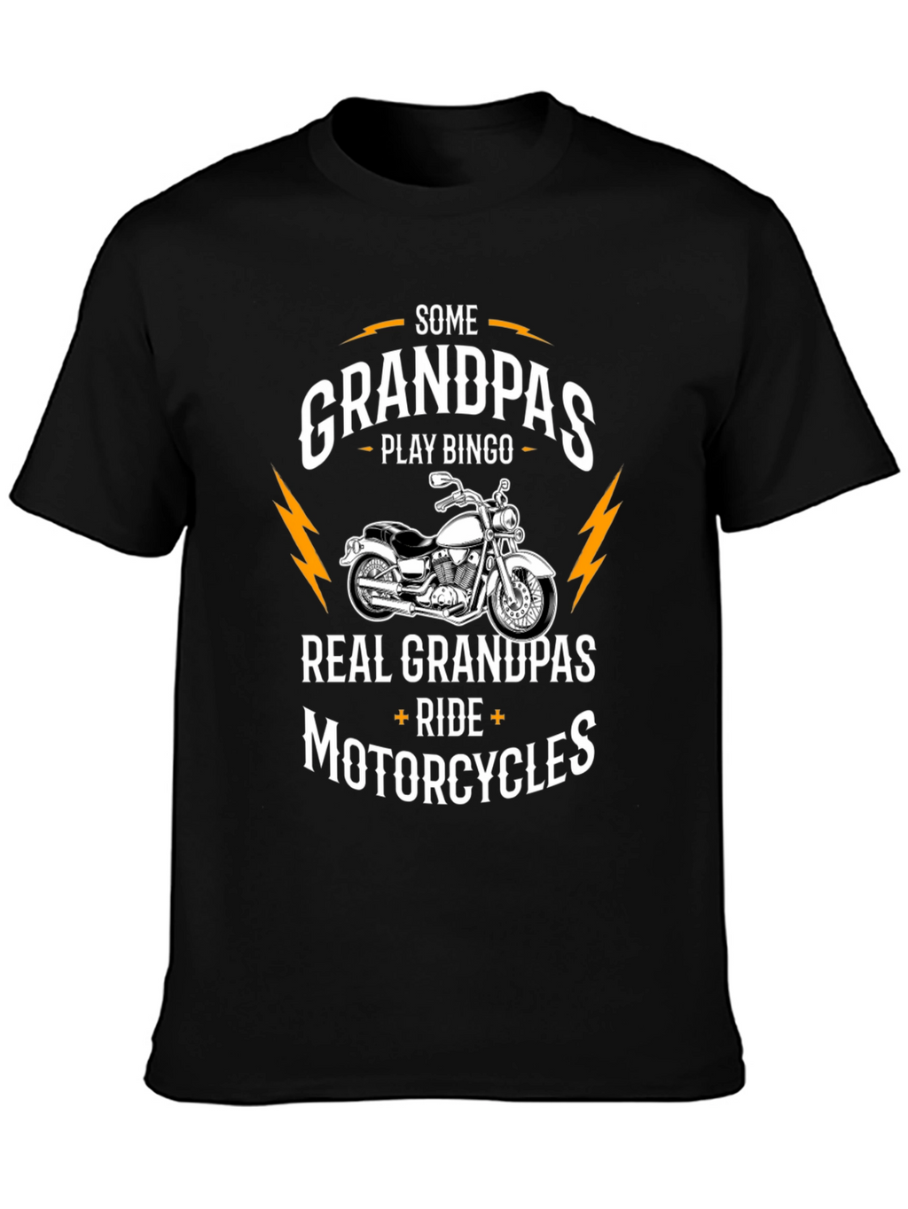 Grandpa Motorcycle T-Shirt - Ride in Style!