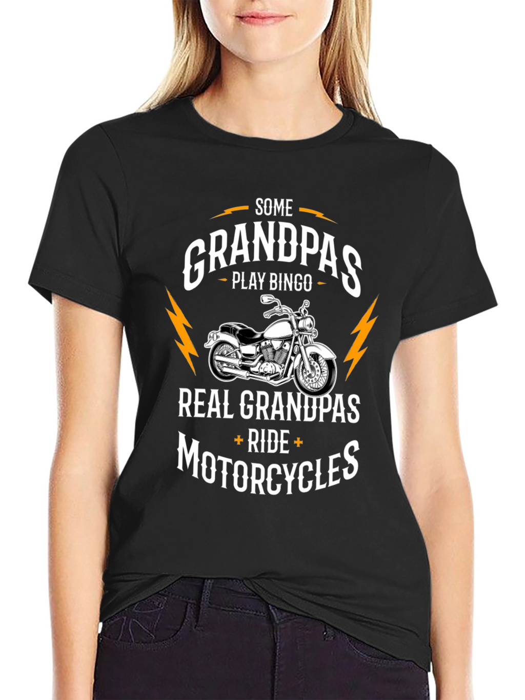 Grandpa Motorcycle T-Shirt - Ride in Style!