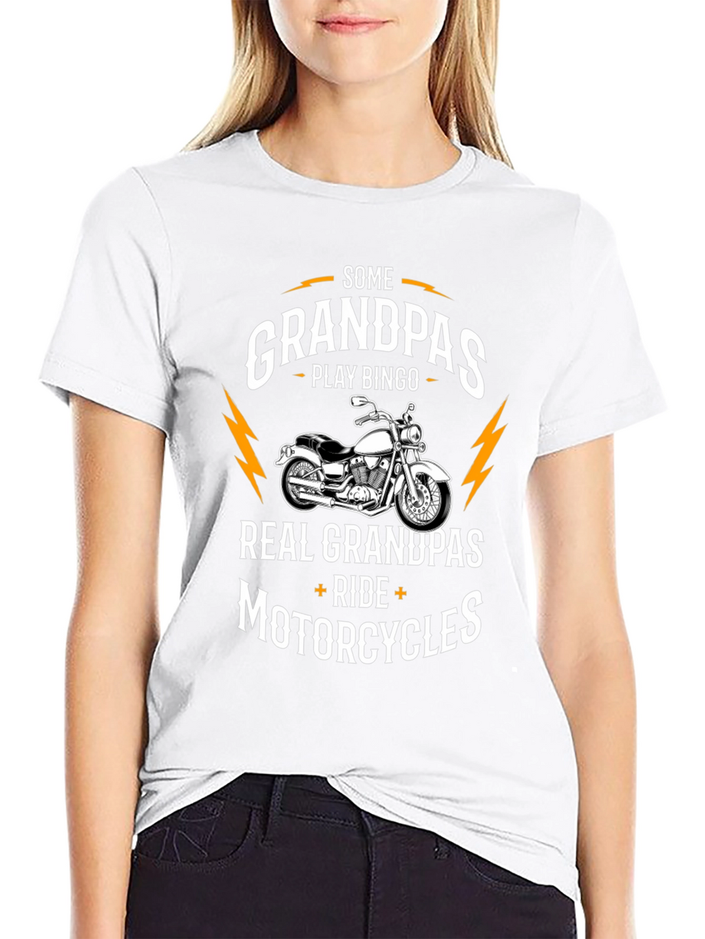 Grandpa Motorcycle T-Shirt - Ride in Style!
