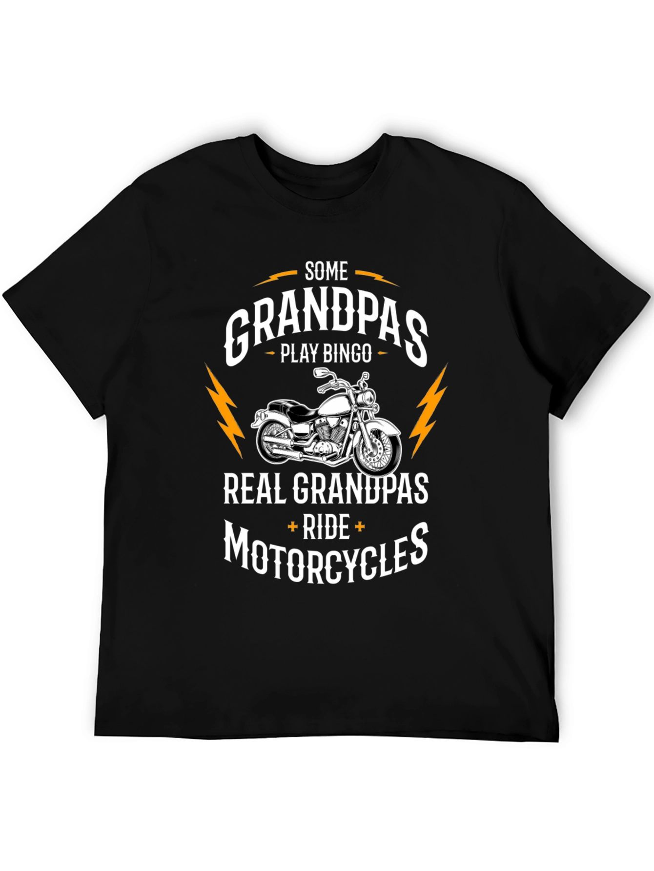 Grandpa Motorcycle T-Shirt - Ride in Style!