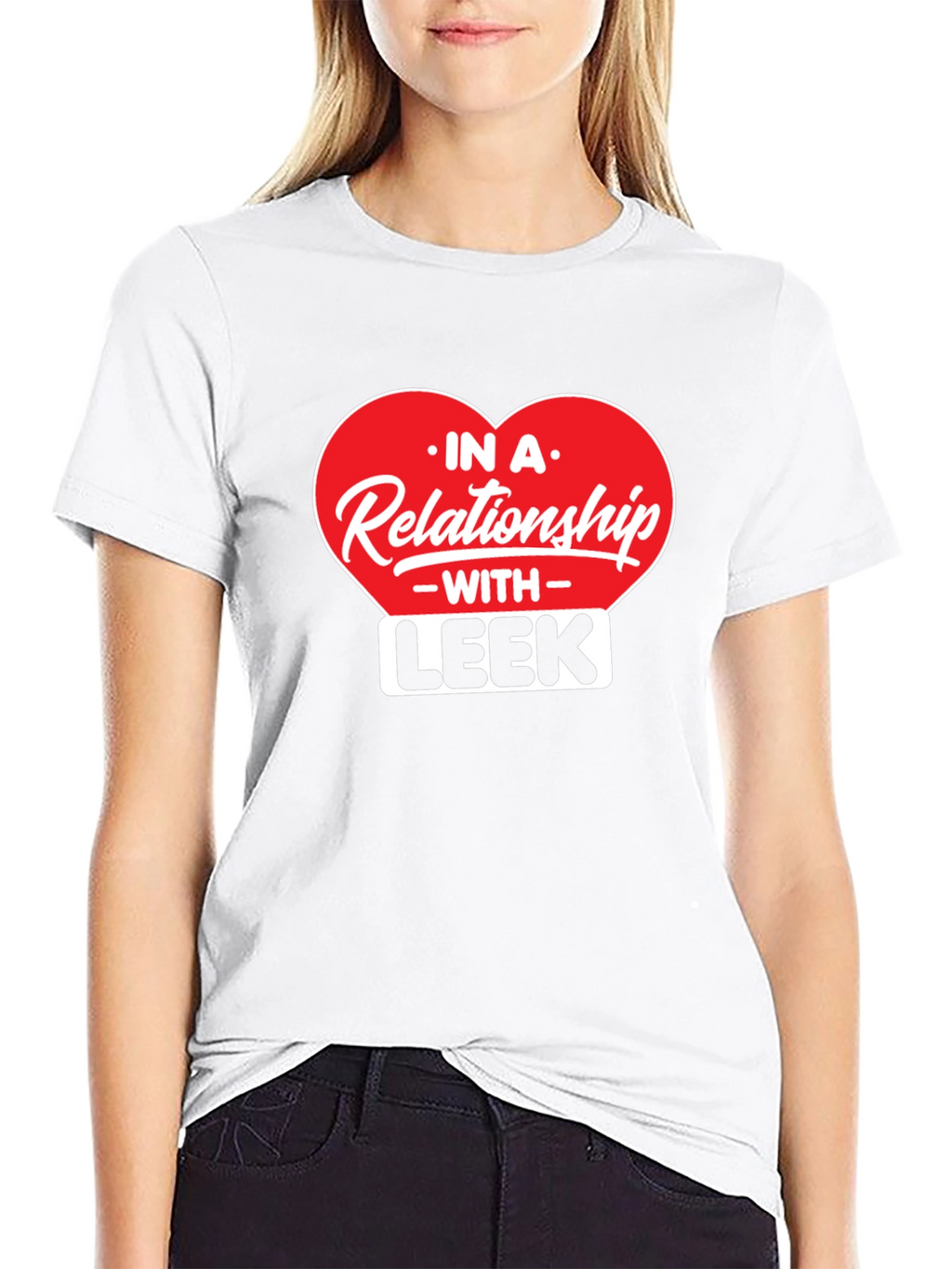 Relationship With Leek - Black T-Shirt