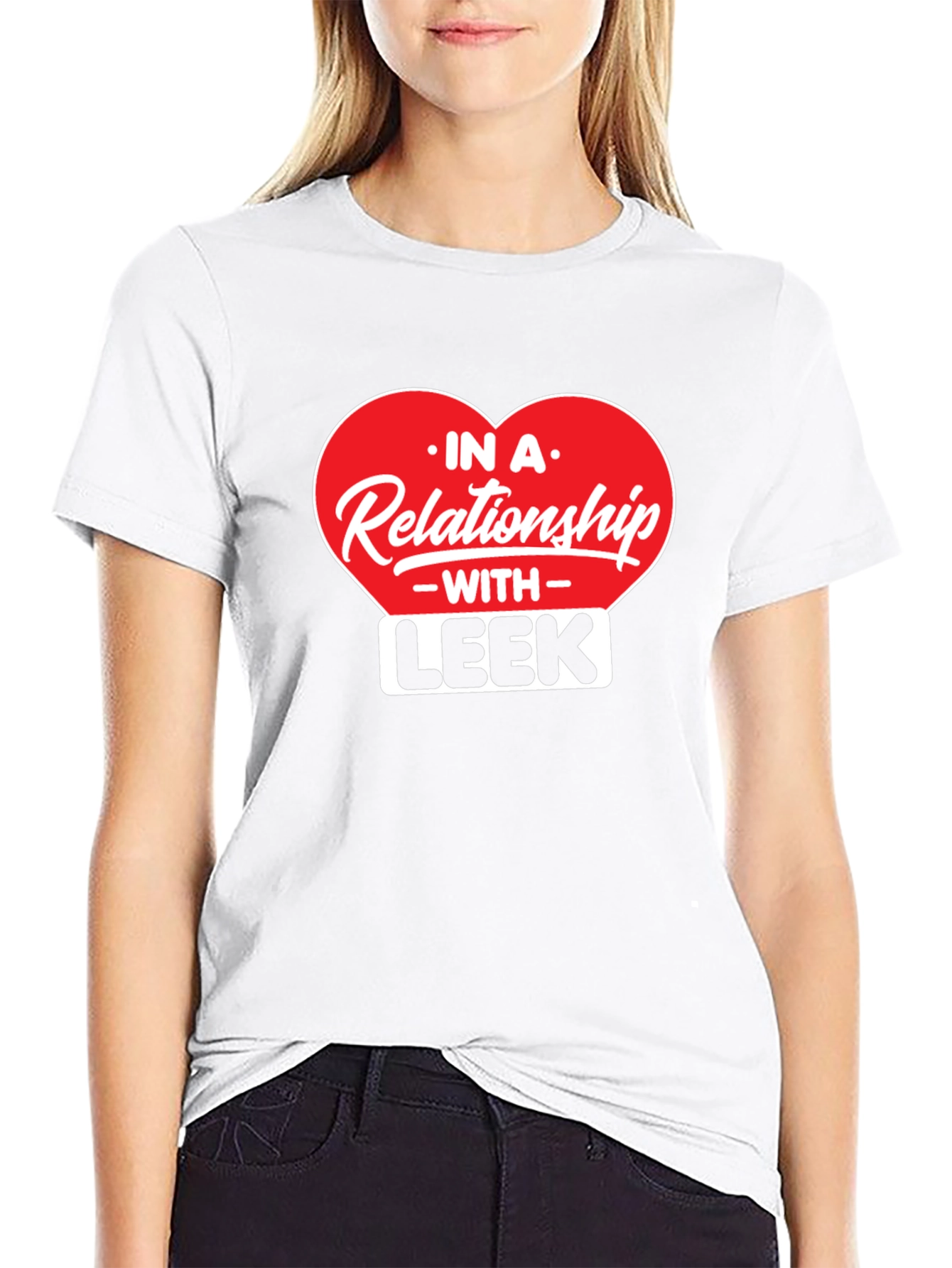 Relationship With Leek - Black T-Shirt