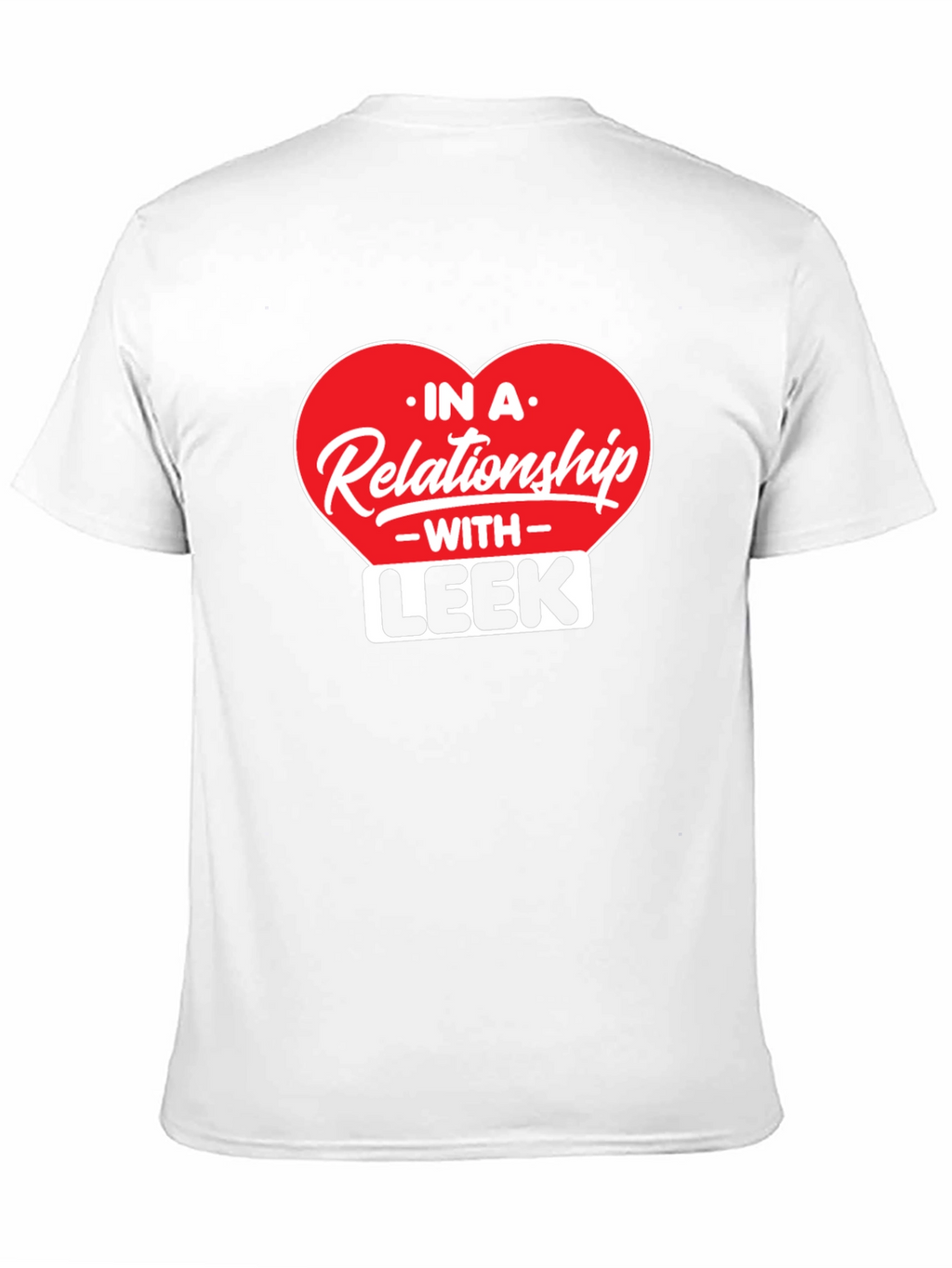 Relationship With Leek - Black T-Shirt