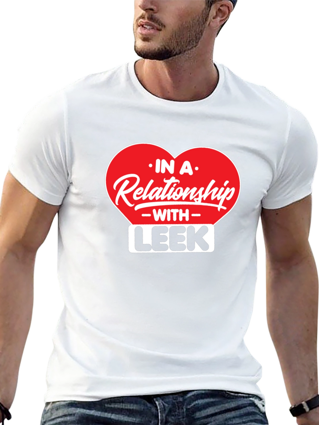 Relationship With Leek - Black T-Shirt