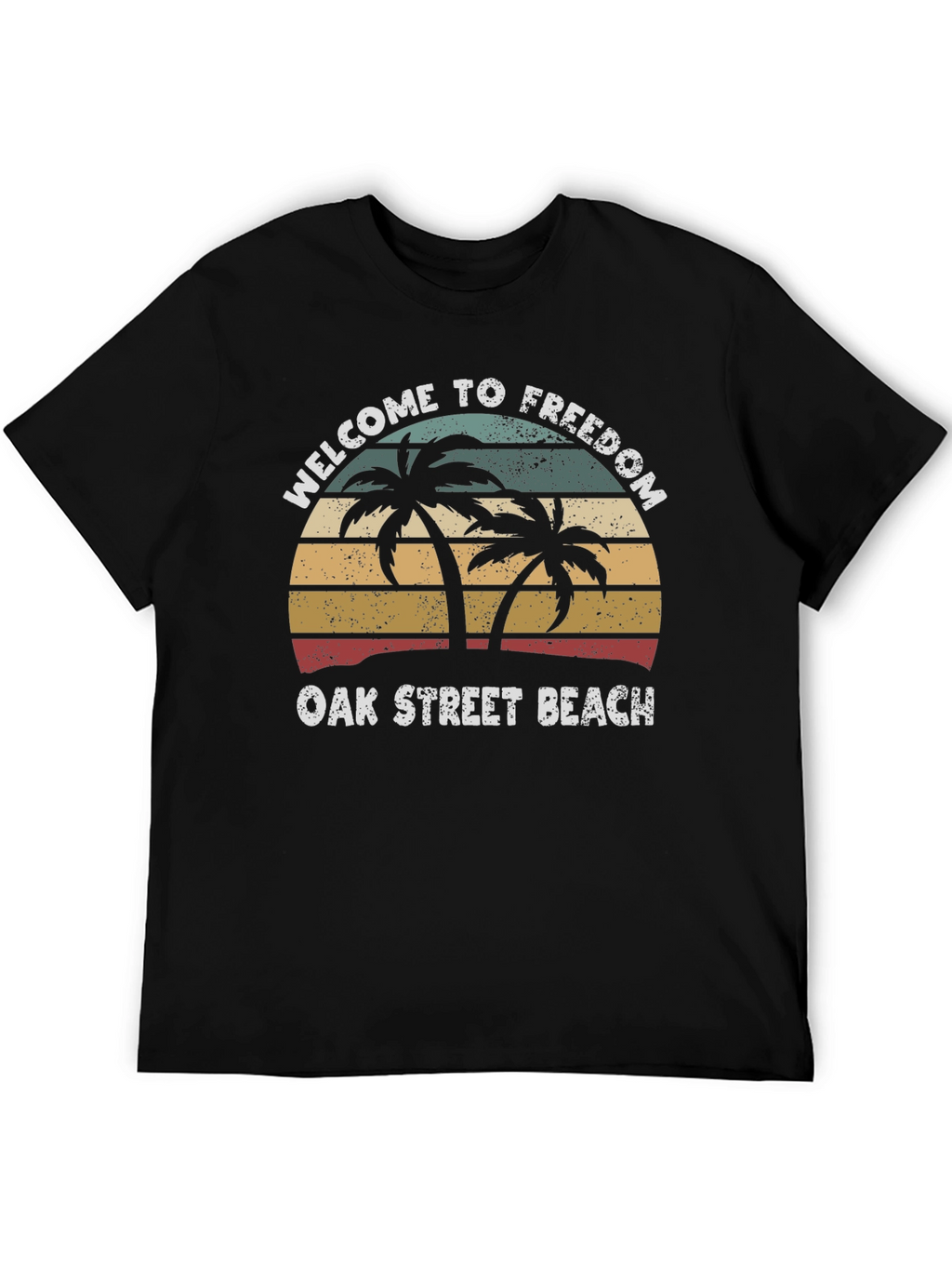 Welcome to Freedom Oak Street Beach T-Shirt