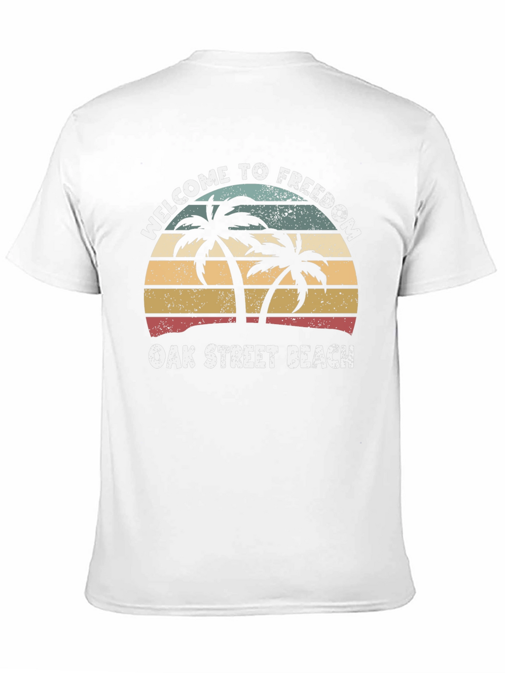 Welcome to Freedom Oak Street Beach T-Shirt