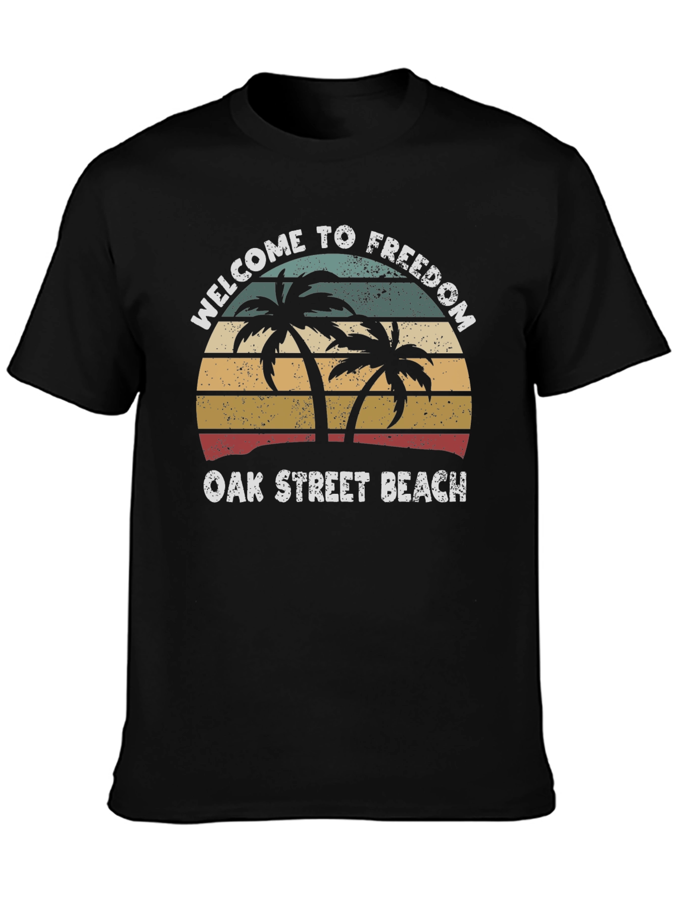 Welcome to Freedom Oak Street Beach T-Shirt