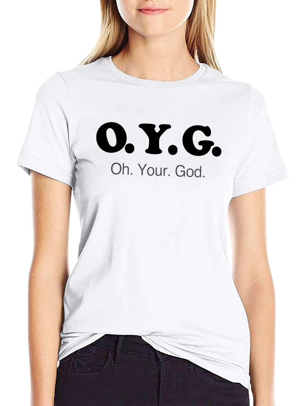 O.Y.G. - Oh Your God. Graphic Print T-Shirt