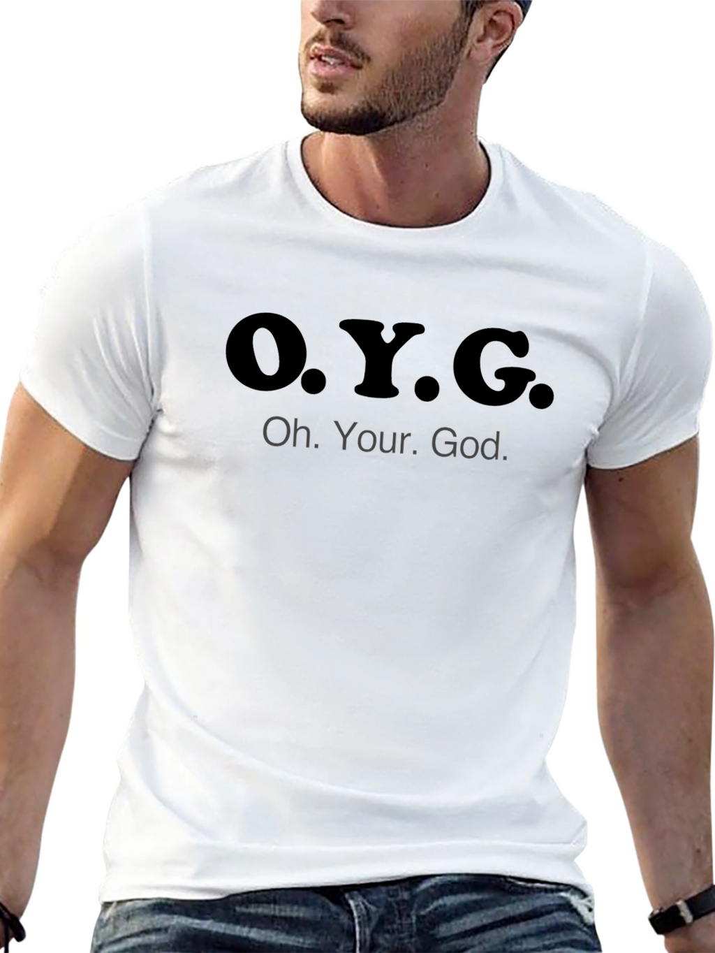 O.Y.G. - Oh Your God. Graphic Print T-Shirt