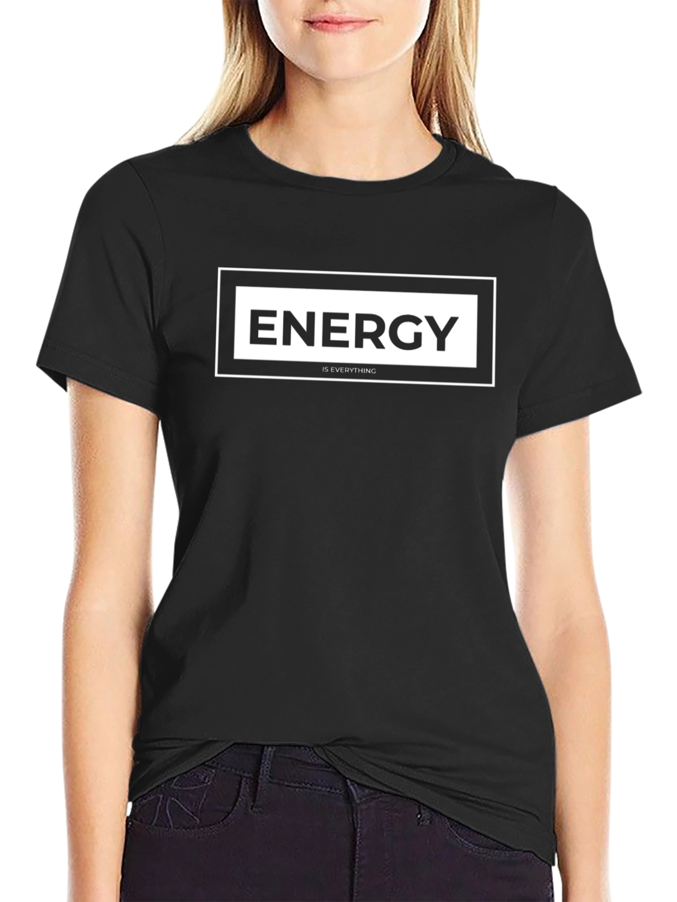 Energy Is Everything T-Shirt - Black Graphic Tee
