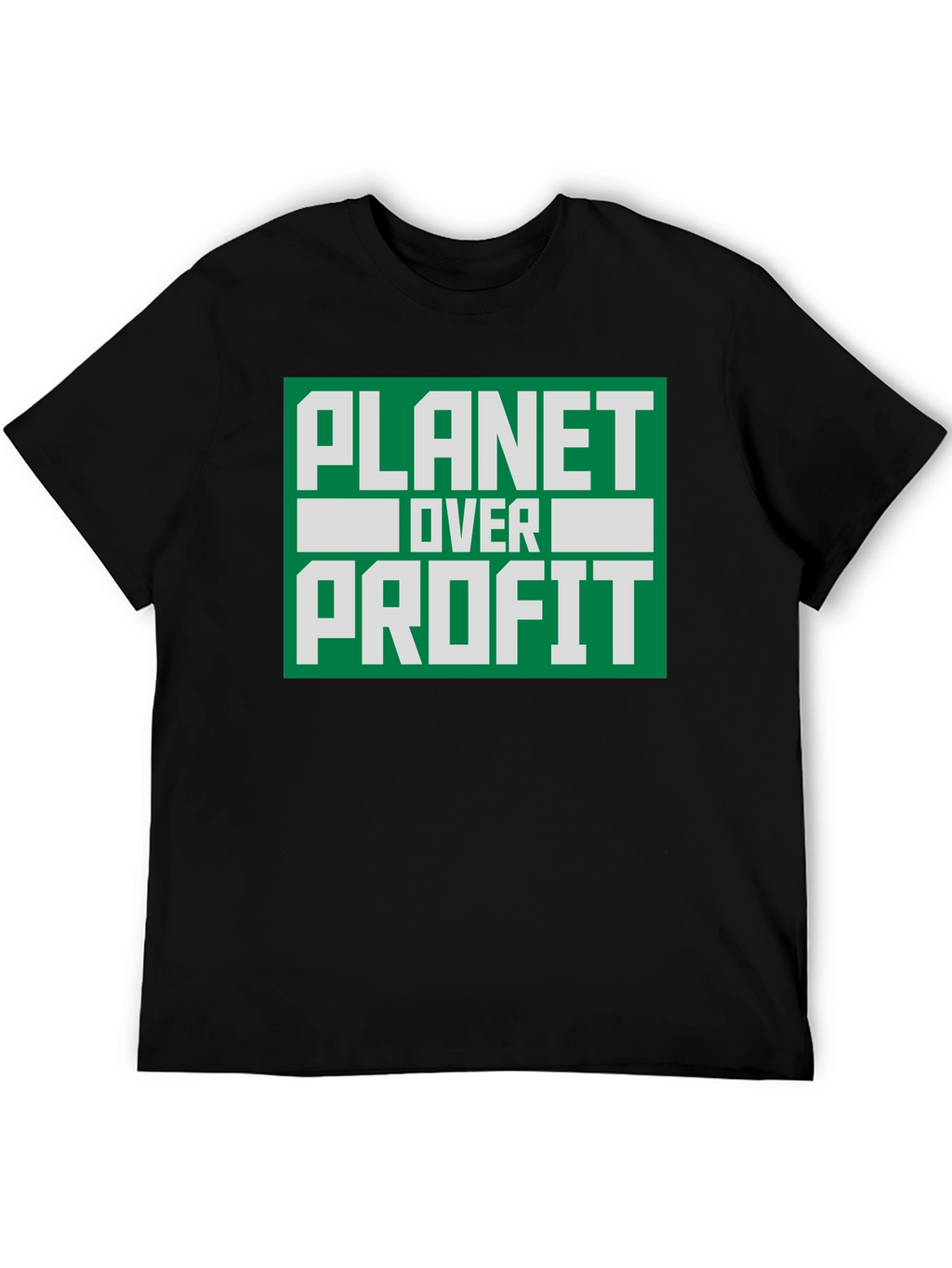 Planet Over Profit T-Shirt - Eco-Friendly Activism