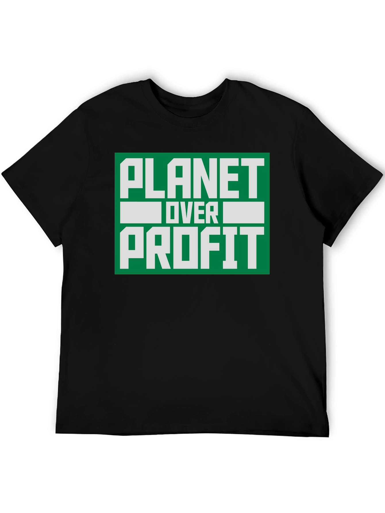 Planet Over Profit T-Shirt - Eco-Friendly Activism