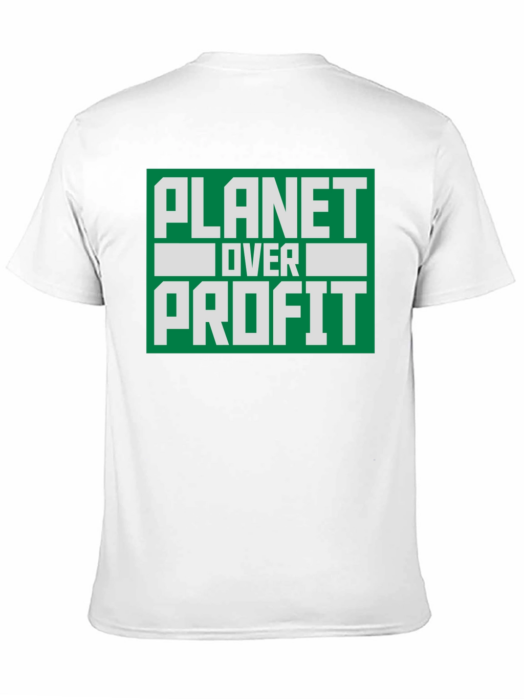 Planet Over Profit T-Shirt - Eco-Friendly Activism