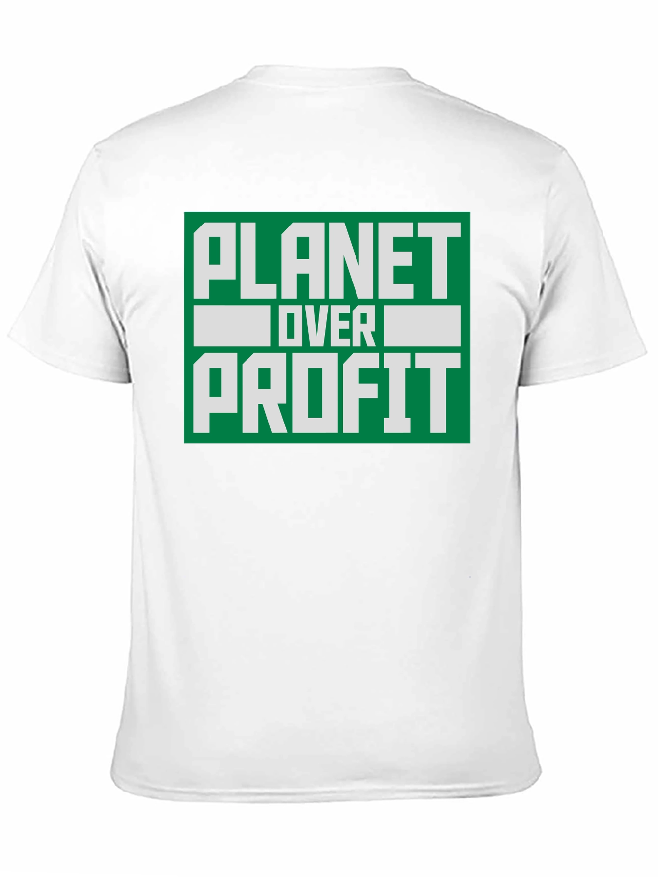 Planet Over Profit T-Shirt - Eco-Friendly Activism