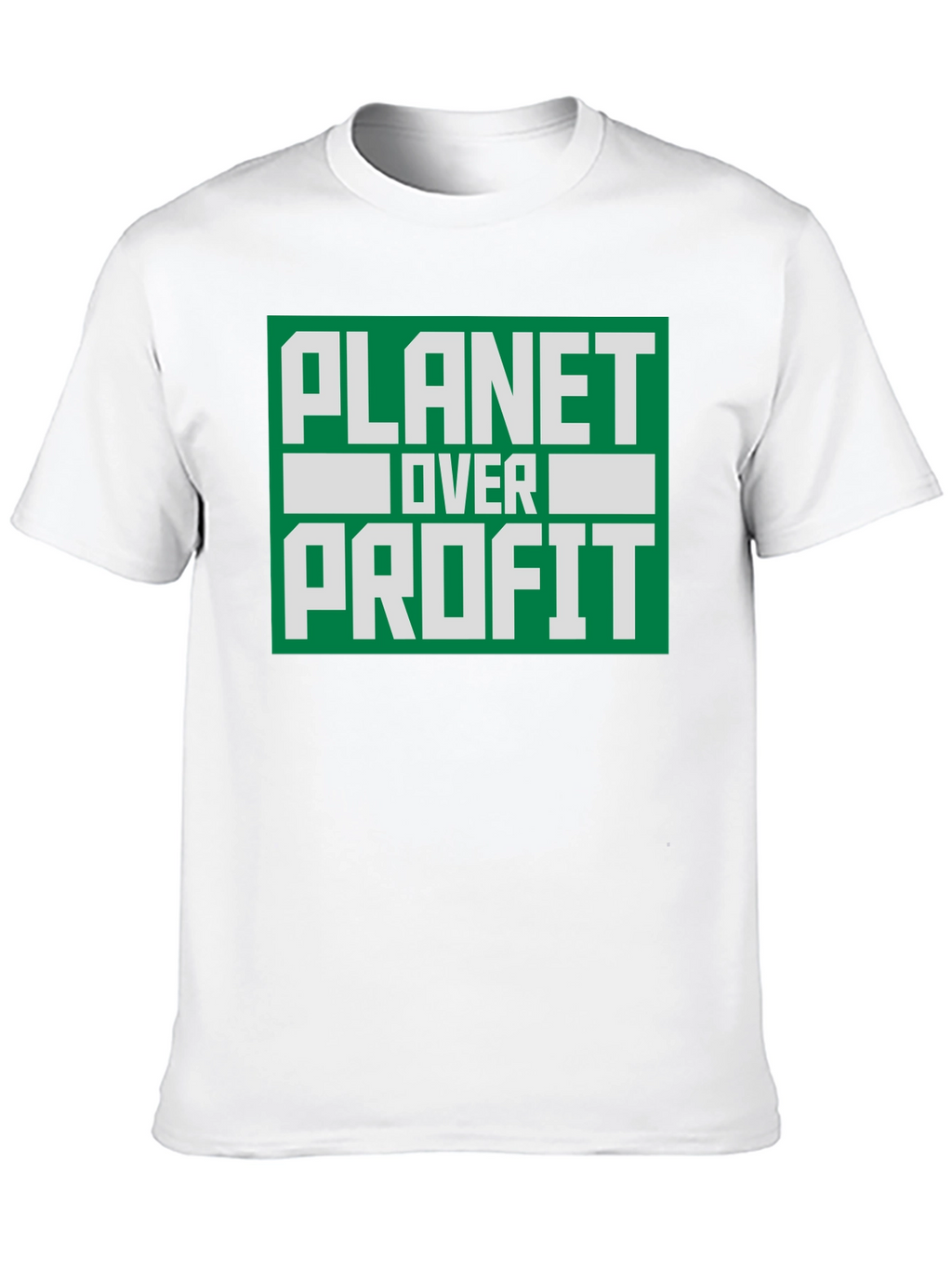 Planet Over Profit T-Shirt - Eco-Friendly Activism