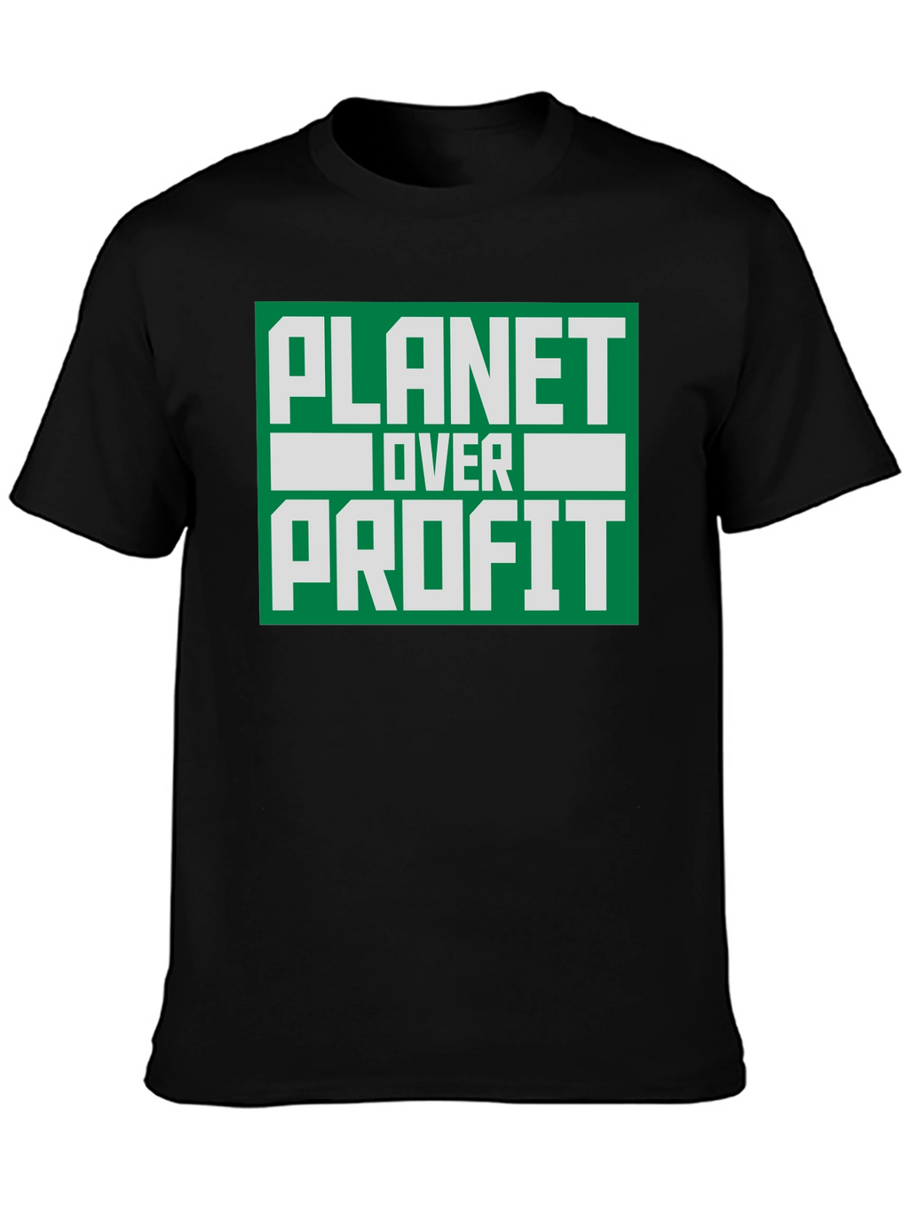 Planet Over Profit T-Shirt - Eco-Friendly Activism