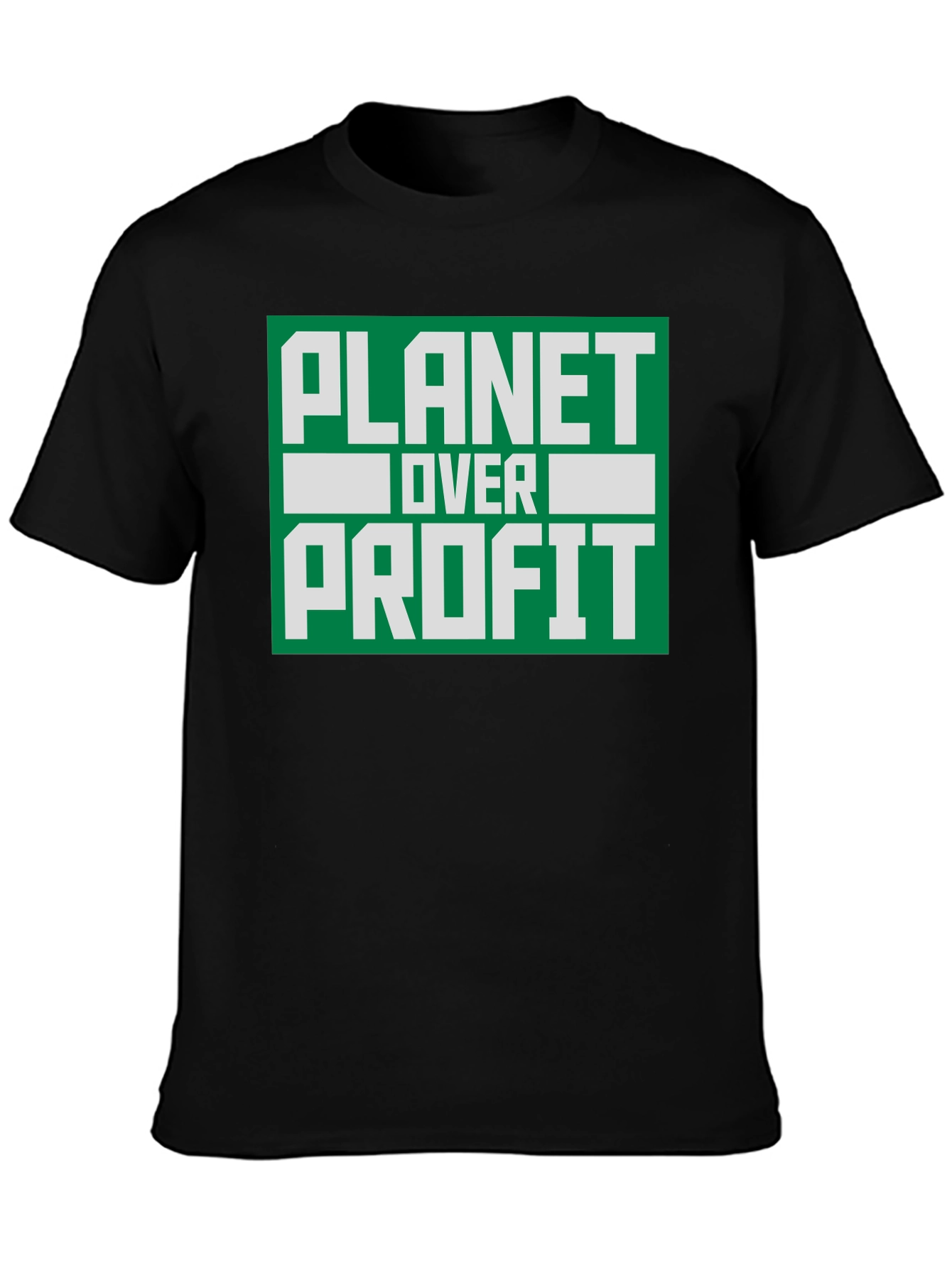 Planet Over Profit T-Shirt - Eco-Friendly Activism