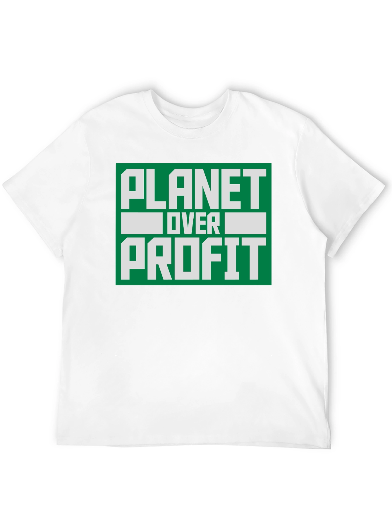 Planet Over Profit T-Shirt - Eco-Friendly Activism