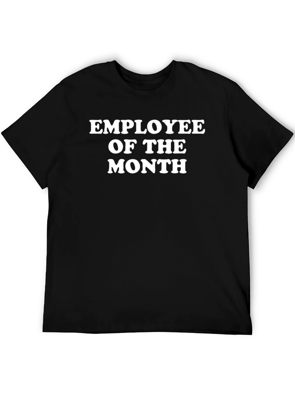 Employee of the Month Black Graphic T-Shirt